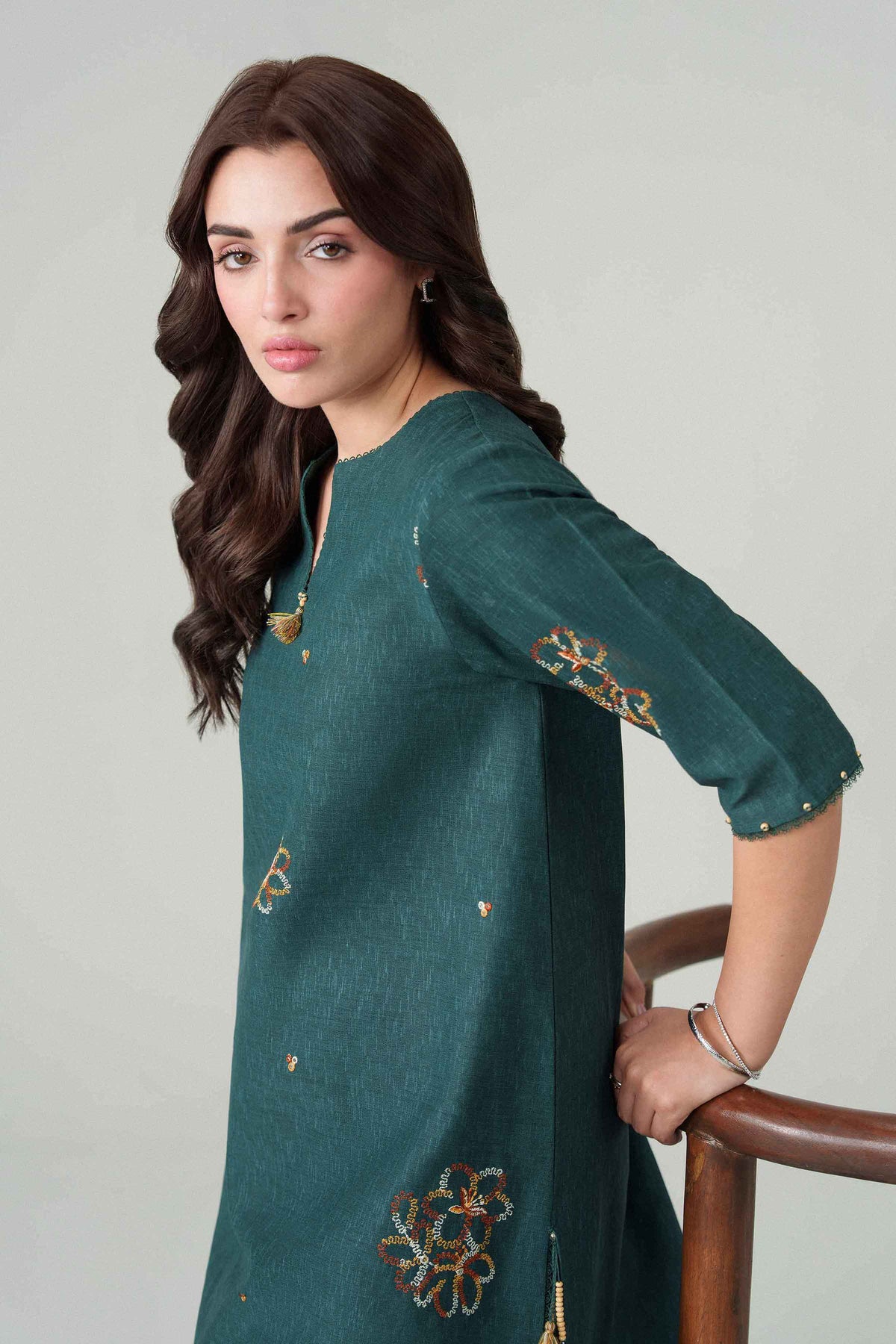 1 Piece - Dyed Printed Loose Fabric - 42604010