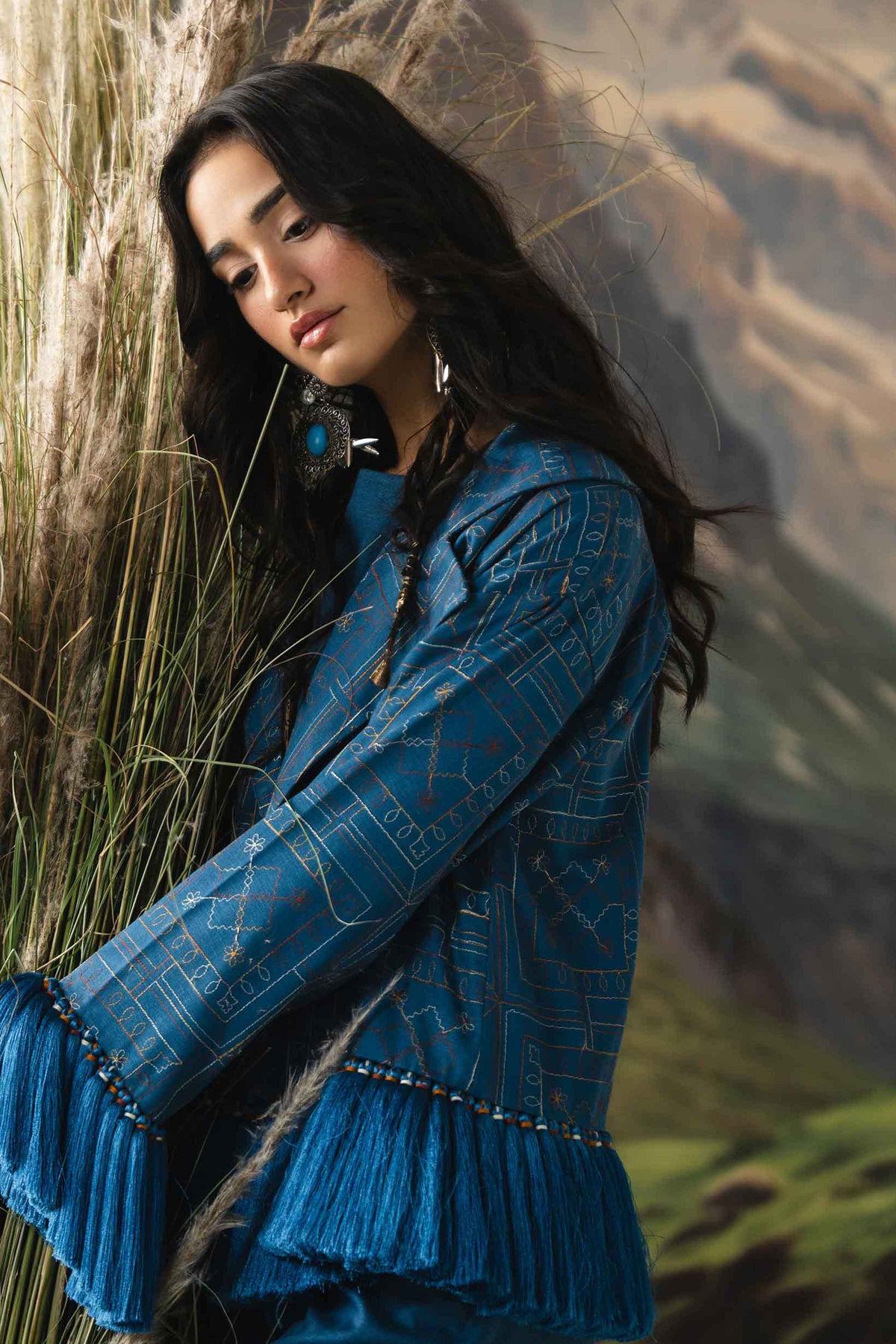 1 Piece - Dyed Printed Loose Fabric - 42604013