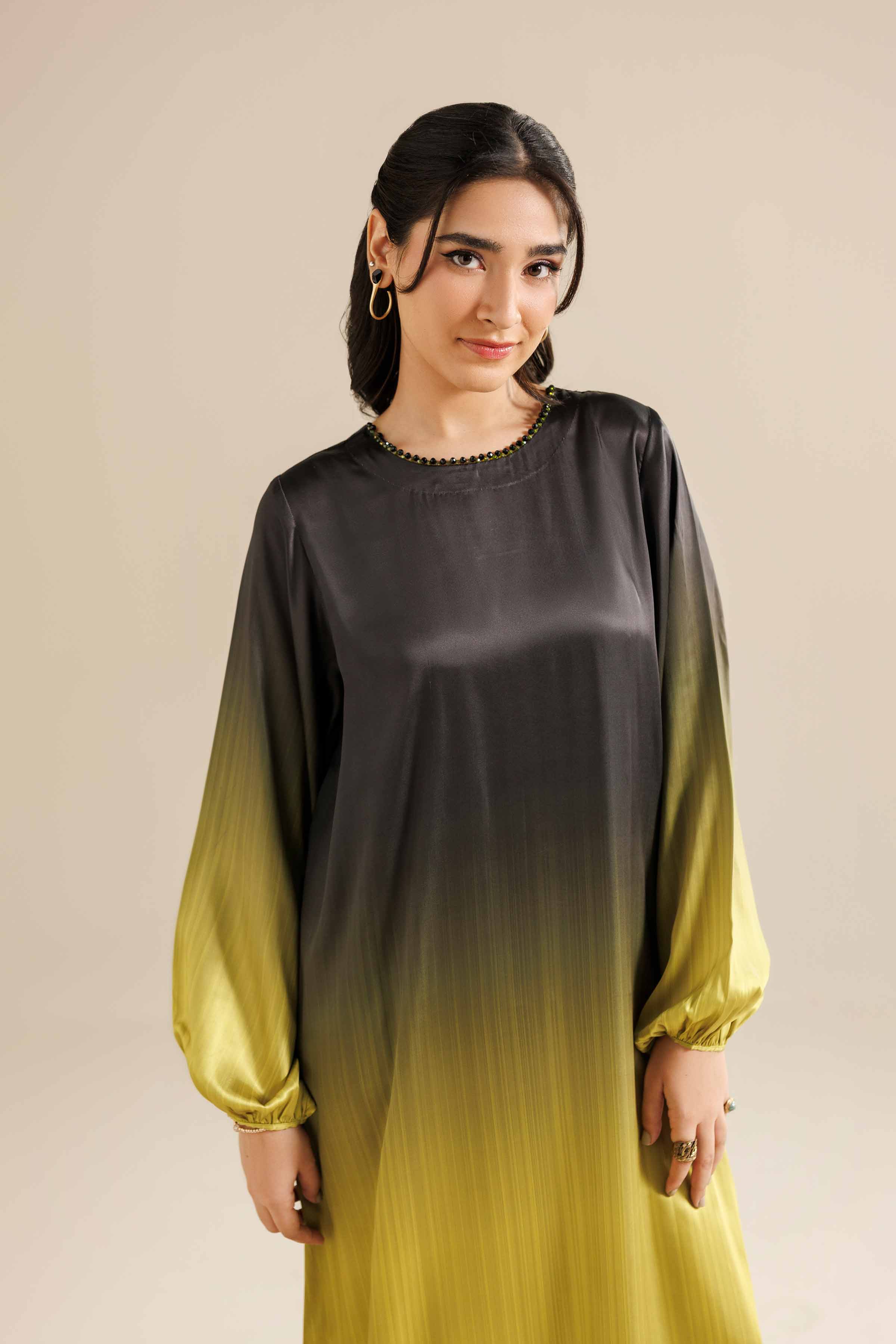 Printed Shirt - FW25-06 for Women - Pret Collection | Nishat | Shop Online