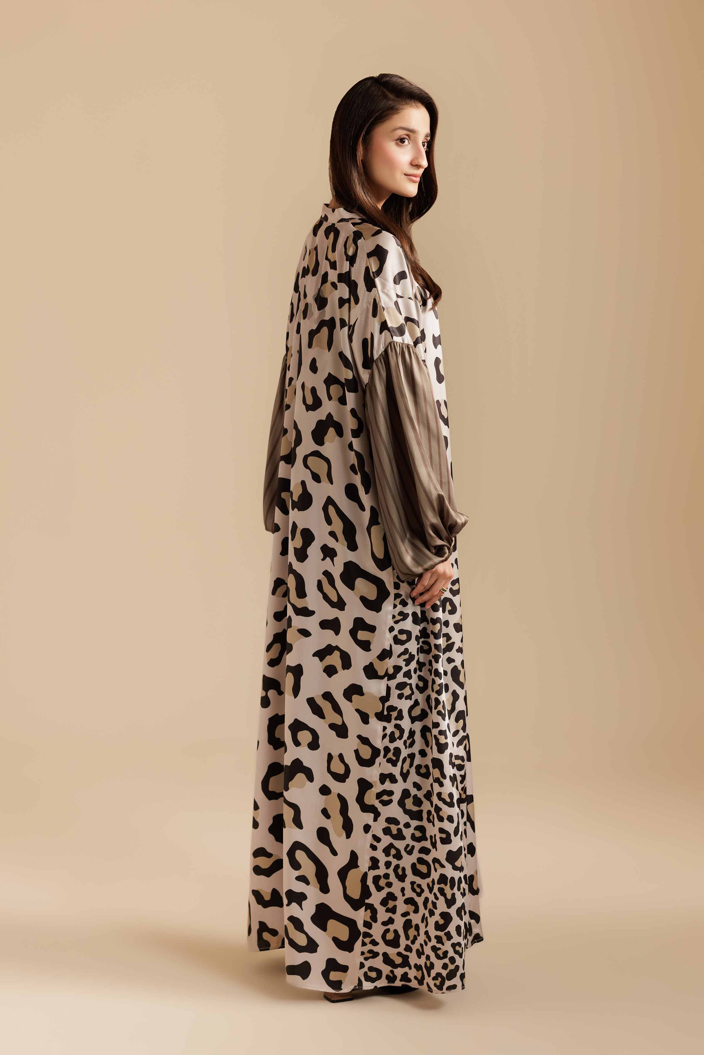 Printed Dress - FW25-08 for Women - Pret Collection | Nishat | Shop Online