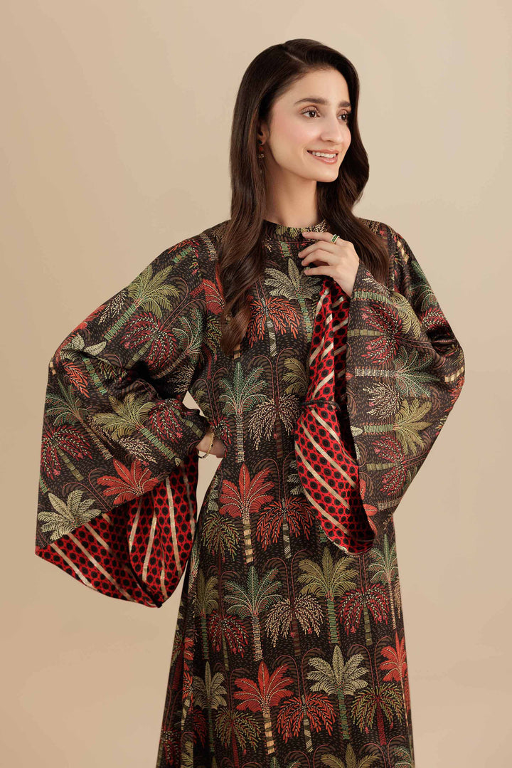 Printed Dress - FW25-24 for Women - Pret Collection | Nishat | Shop Online