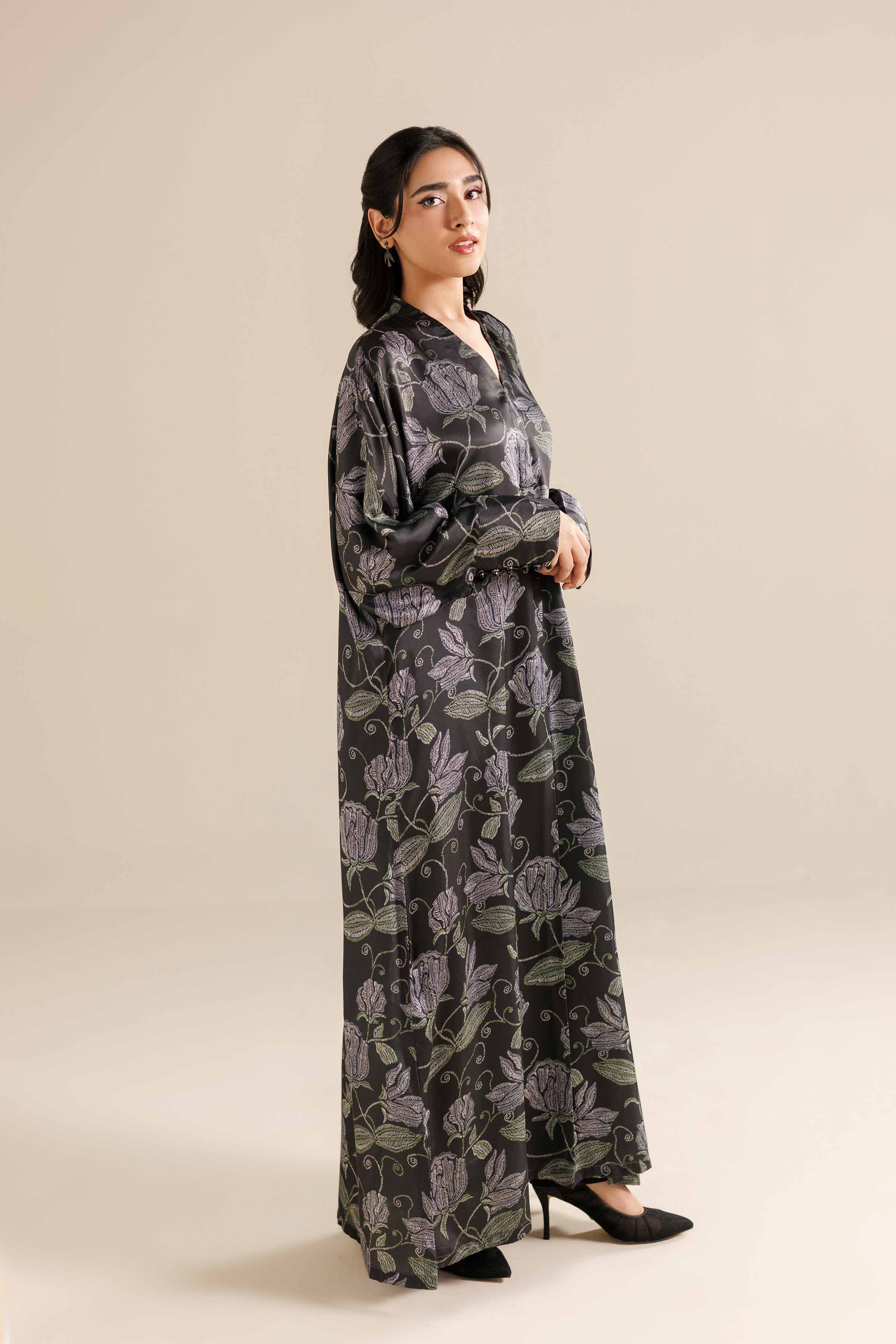 Printed Dress - FW25-25 for Women - Pret Collection | Nishat | Shop Online
