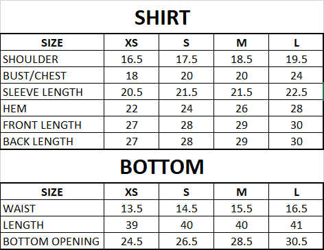 Size Guide