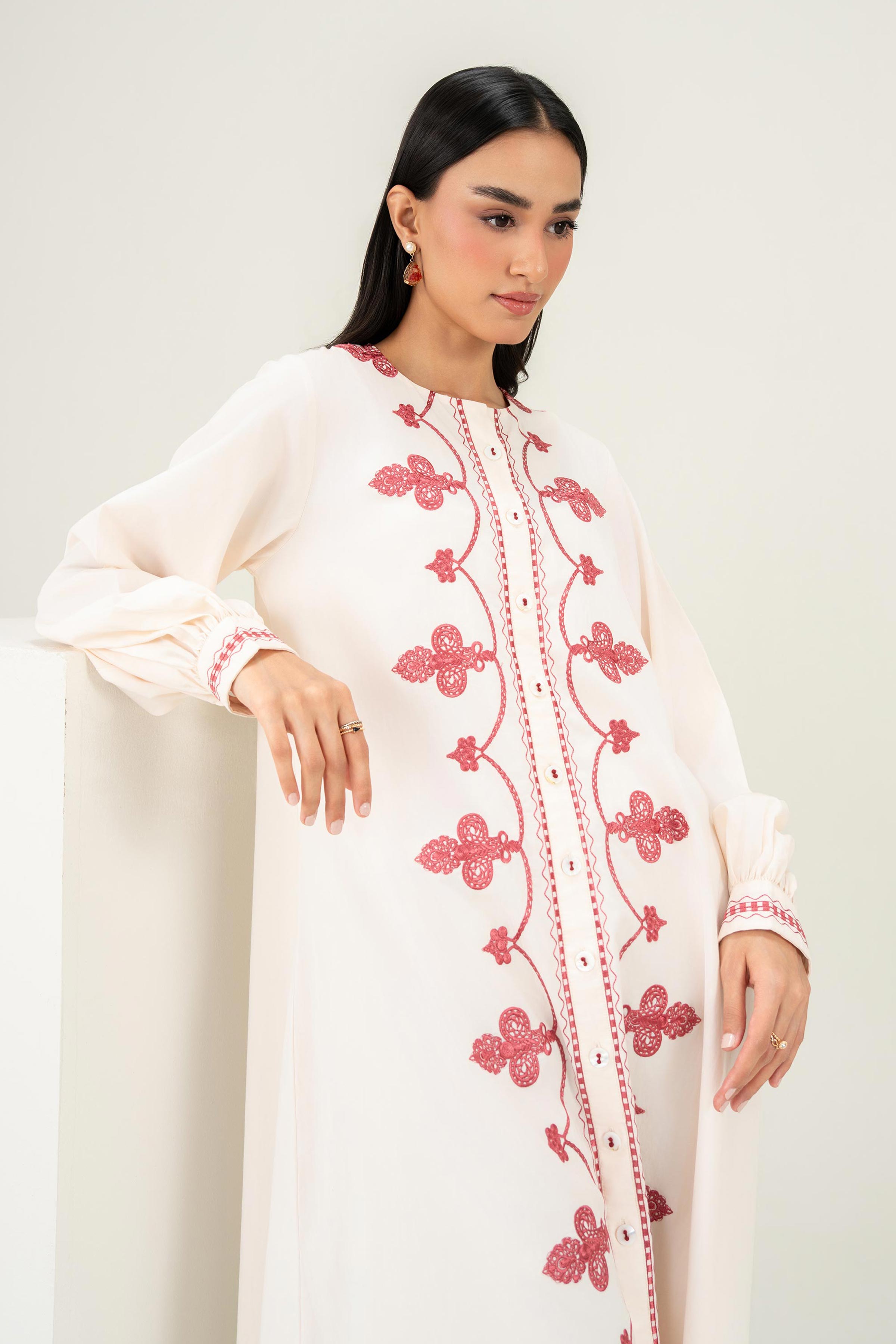 Embroidered Dress - FW25-32