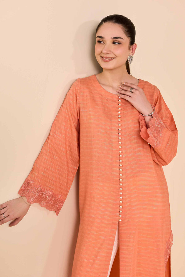 Embroidered Shirt - FW25-48 for Women - Pret Collection | Nishat | Shop Online