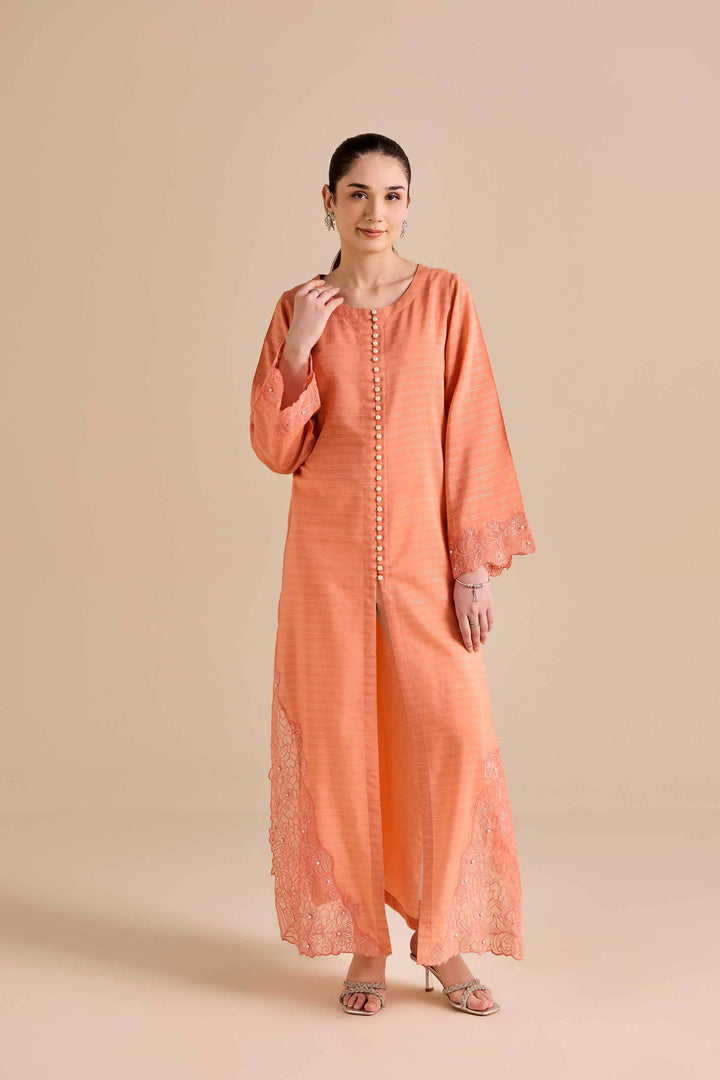 Embroidered Shirt - FW25-48 for Women - Pret Collection | Nishat | Shop Online