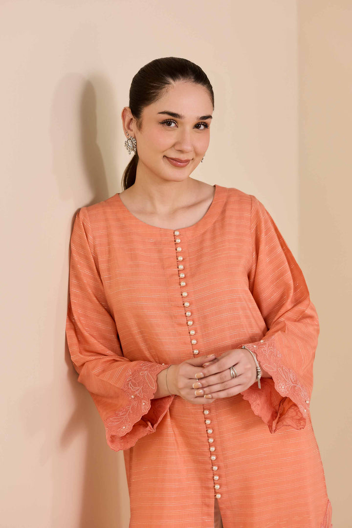 Embroidered Shirt - FW25-48 for Women - Pret Collection | Nishat | Shop Online