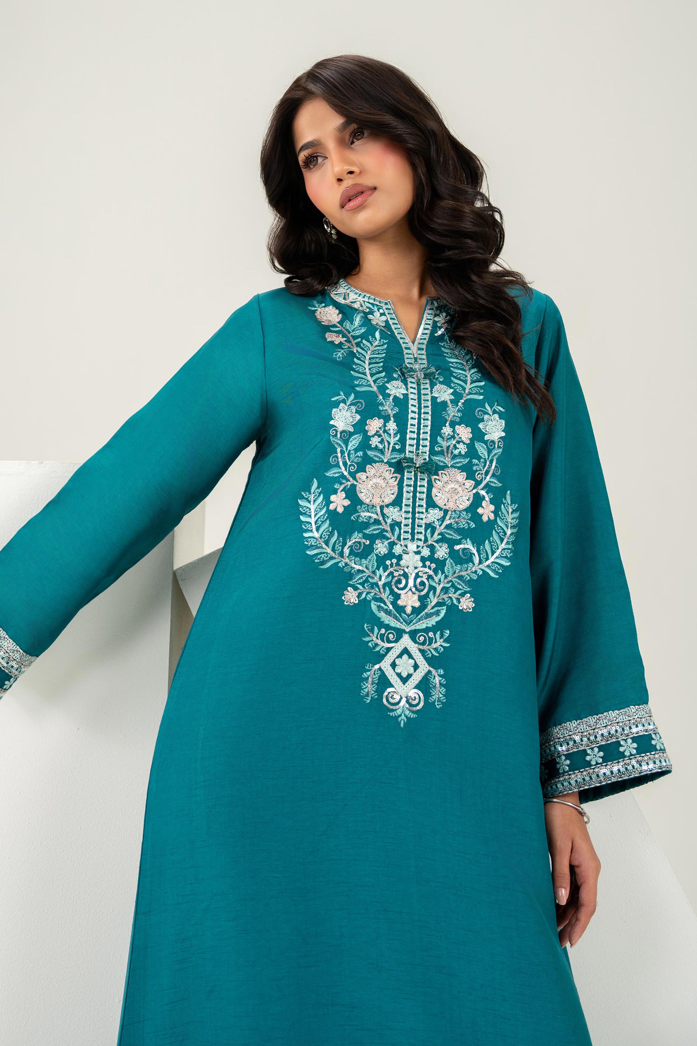 Embroidered Kaftan - FW25-66