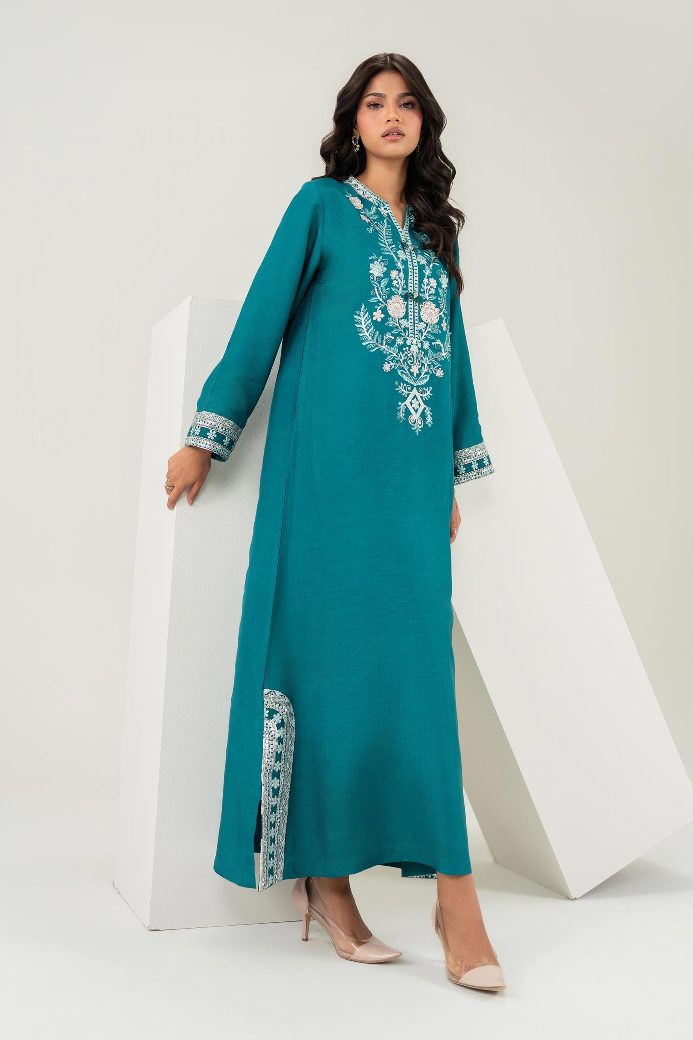 Embroidered Kaftan - FW25-66