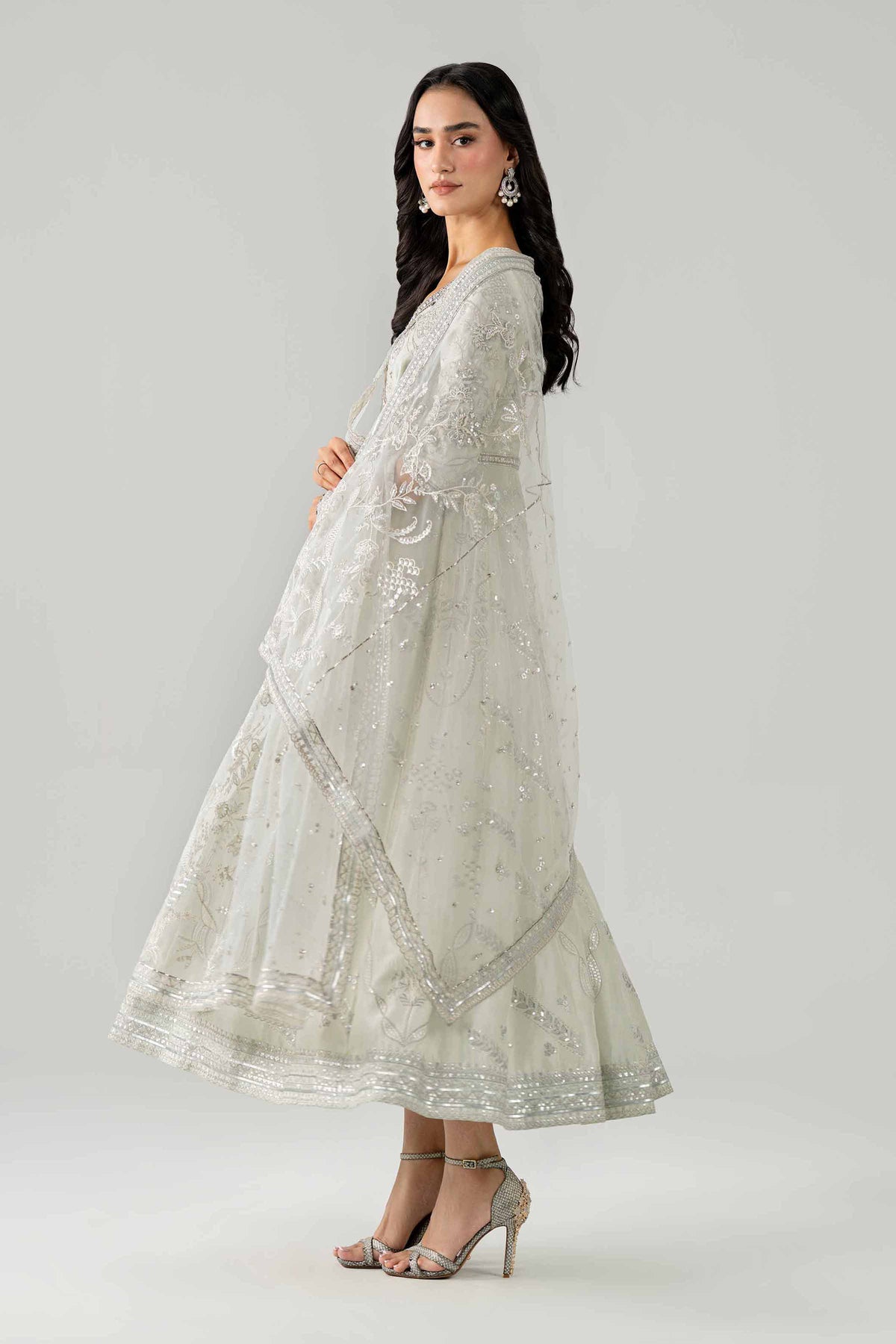 2 Piece - Embroidered Suit - KBS26-100