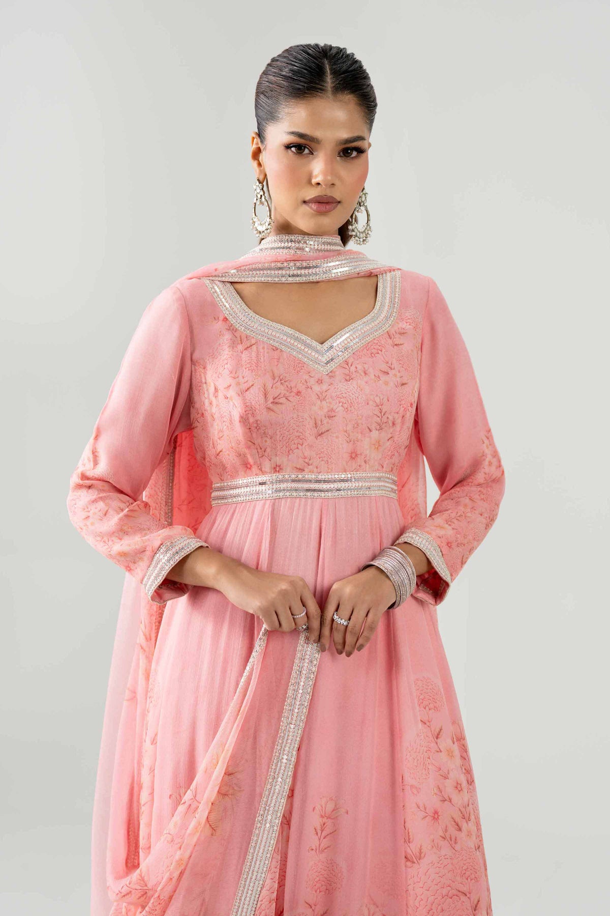 3 Piece - Embroidered Suit - KBS26-110