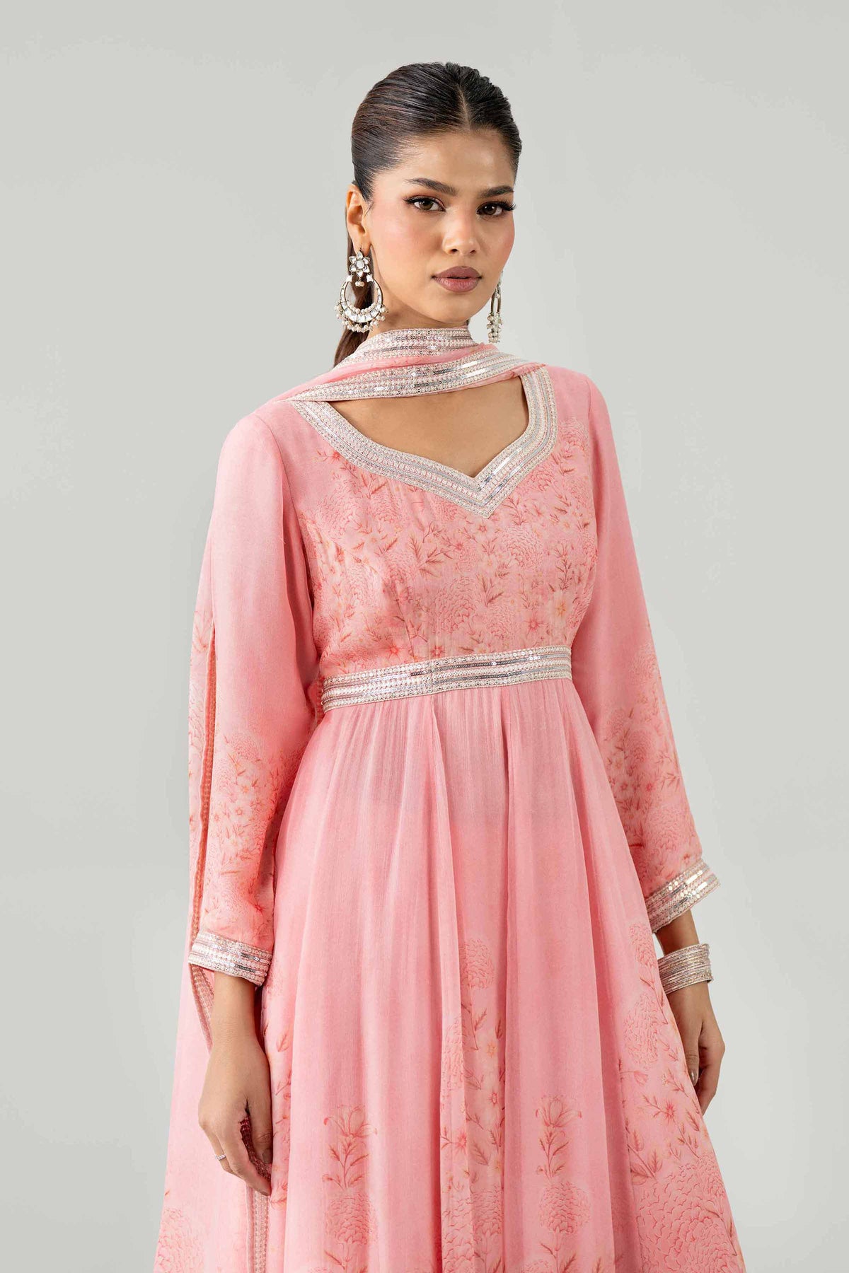 3 Piece - Embroidered Suit - KBS26-110
