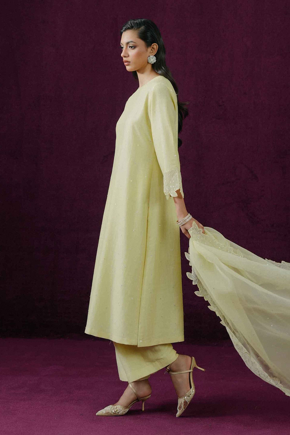 3 PIECE - EMBROIDERED SUIT - KBS26-119 for Women - Boutique Collection | Nishat | Shop Online 