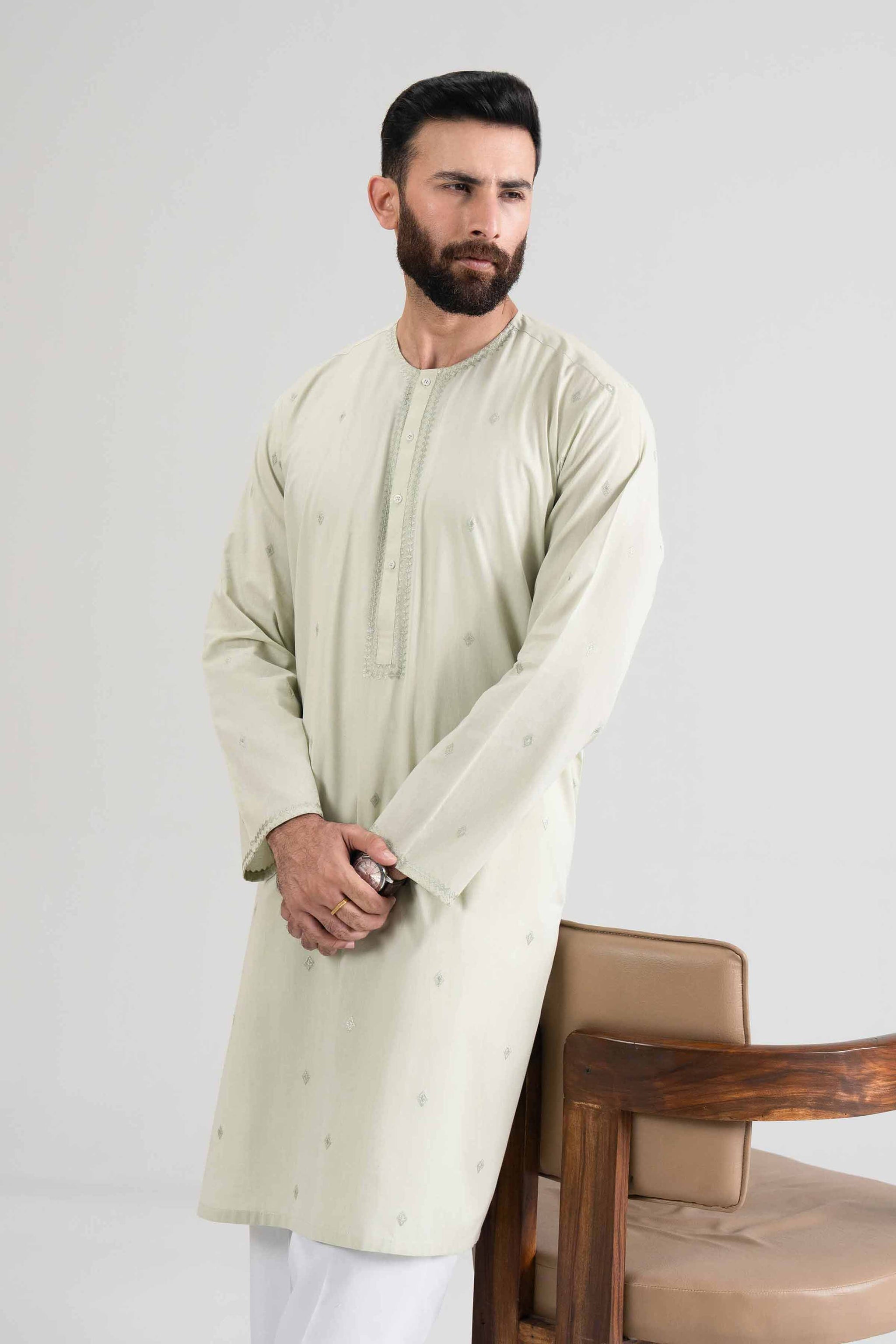 Embroidered Kurta - KBS26-18