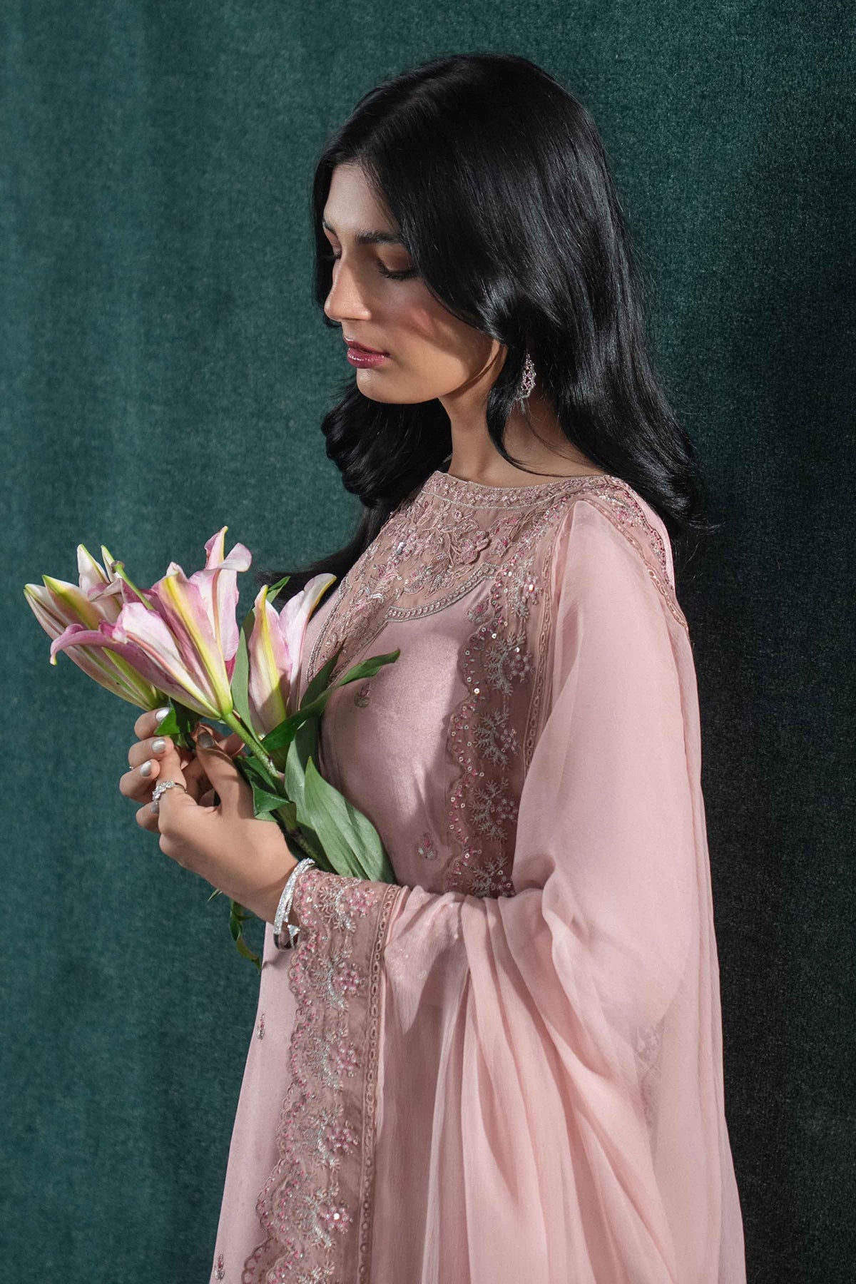 3 Piece - Embroidered Suit - KBS26-42  for Women - Boutique Collection | Nishat | Shop Online