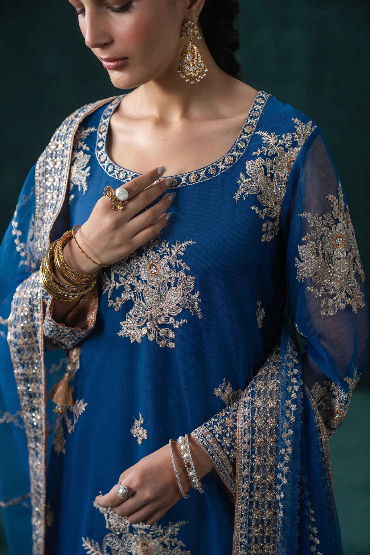 3 Piece - Embroidered Suit - KBS26-48  for Women - Boutique Collection | Nishat | Shop Online