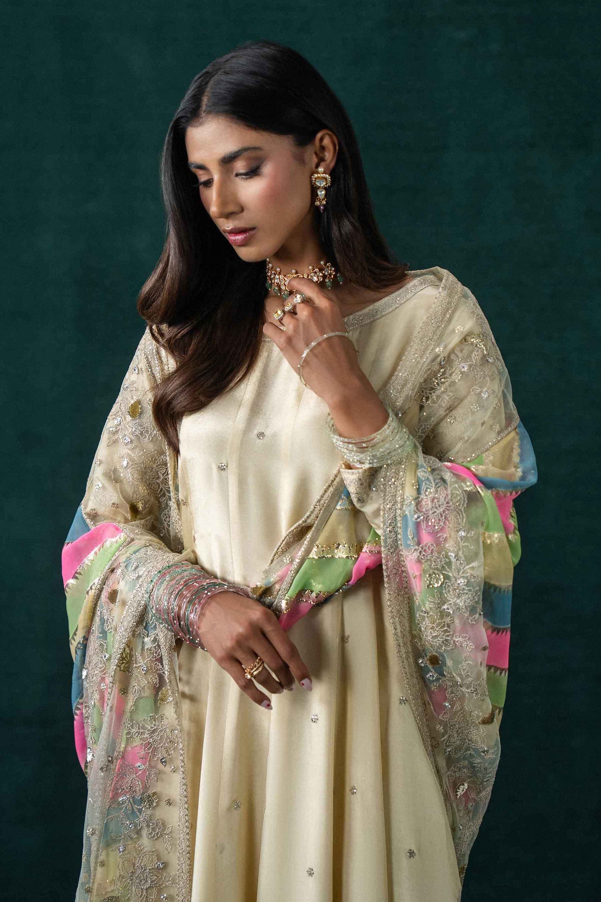 3 Piece - Embroidered Suit - KBS26-59  for Women - Boutique Collection | Nishat | Shop Online