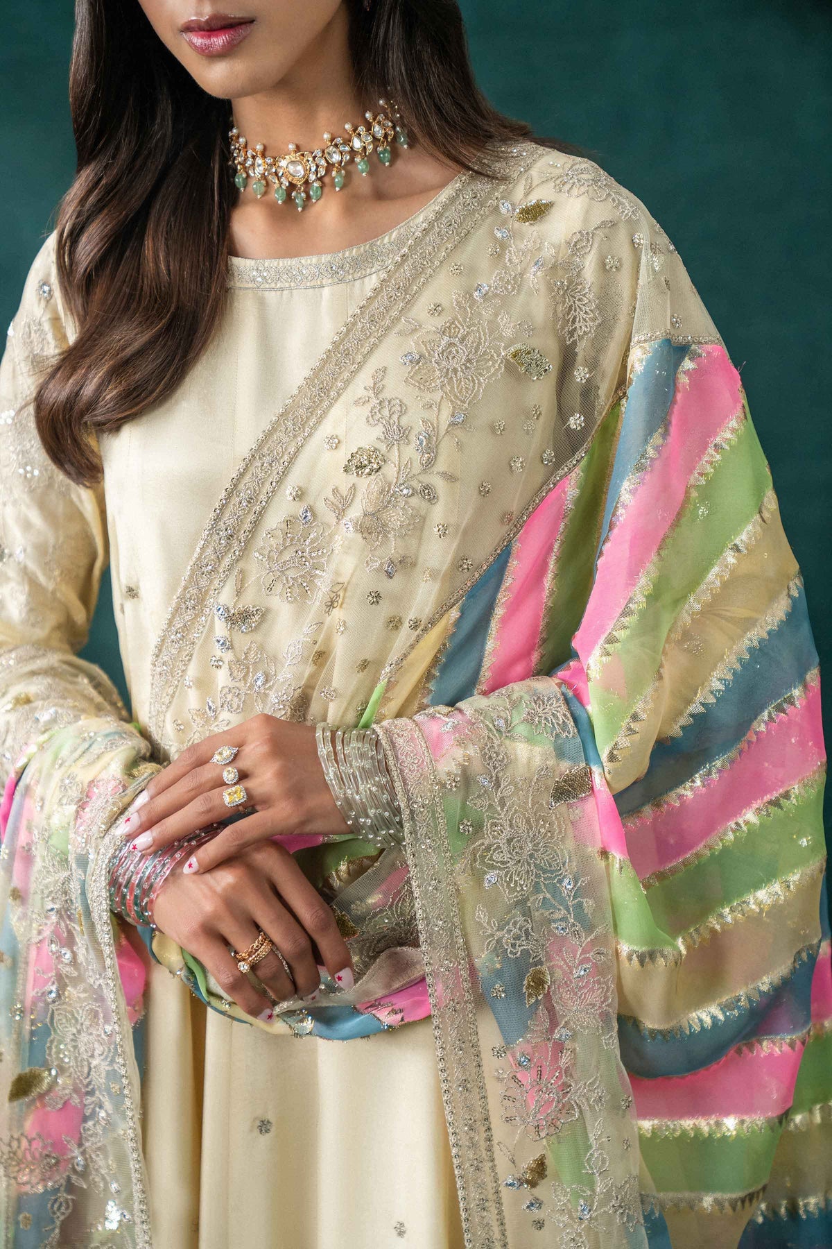 3 Piece - Embroidered Suit - KBS26-59  for Women - Boutique Collection | Nishat | Shop Online
