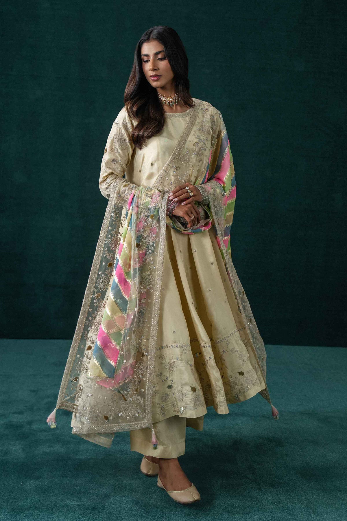 3 Piece - Embroidered Suit - KBS26-59  for Women - Boutique Collection | Nishat | Shop Online