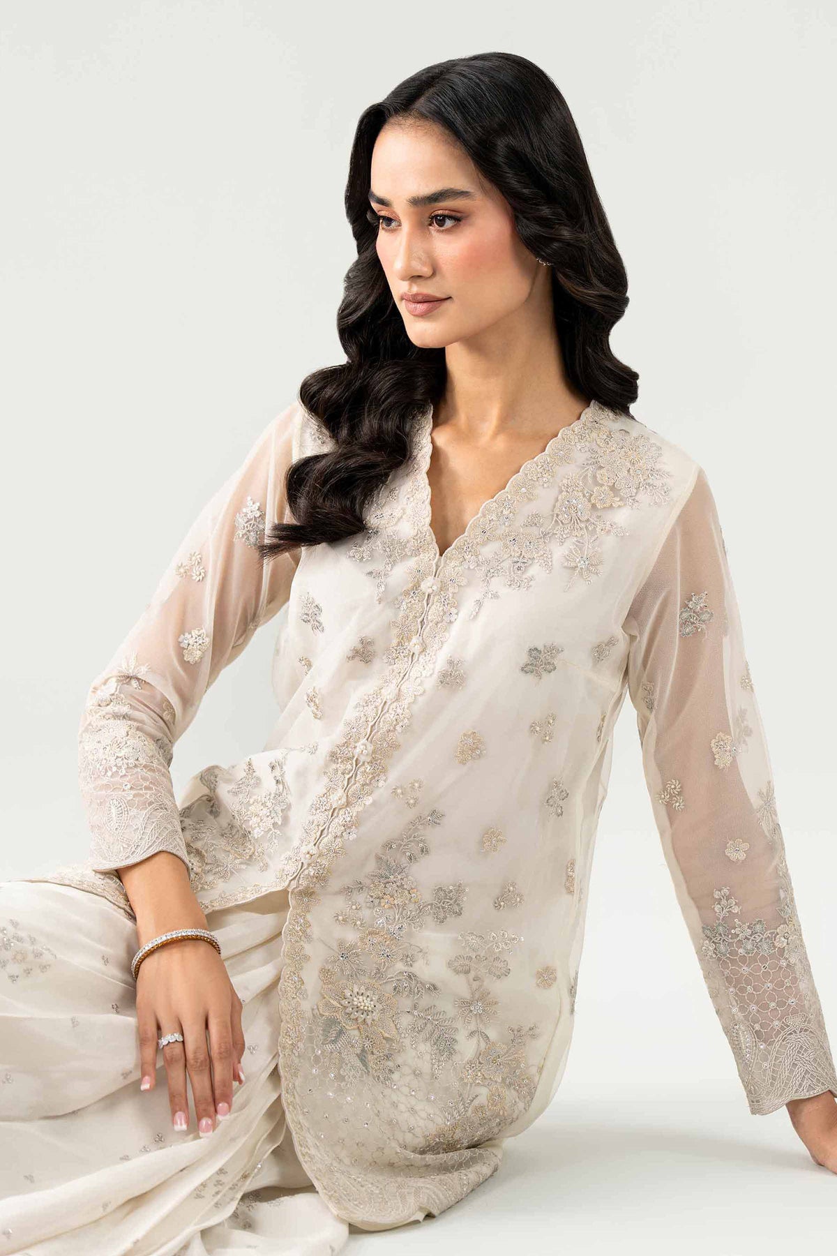 2 Piece - Embroidered Suit - KBS26-61  for Women - Boutique Collection | Nishat | Shop Online