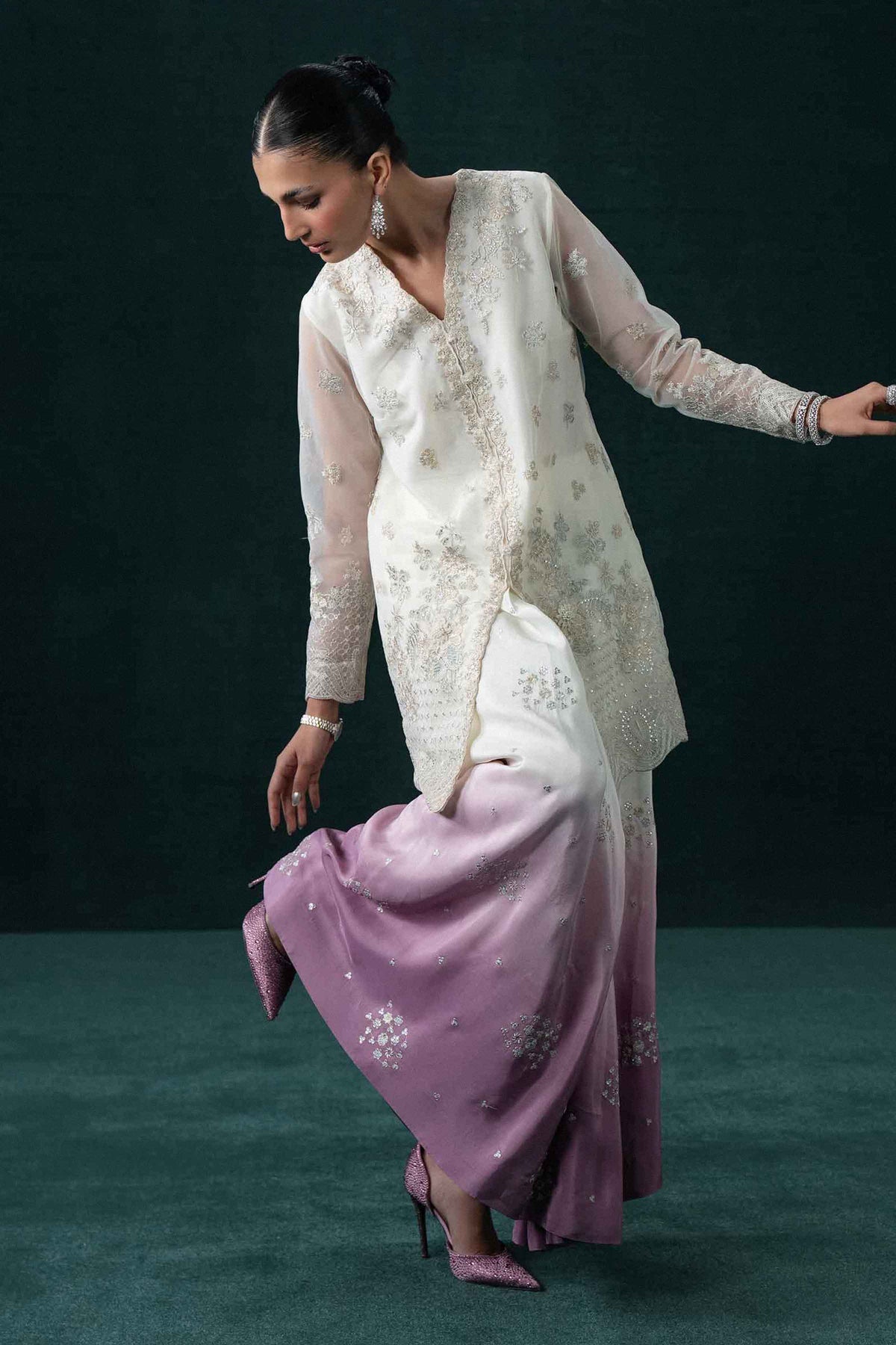 3 Piece - Embroidered Suit - KBS26-61  for Women - Boutique Collection | Nishat | Shop Online