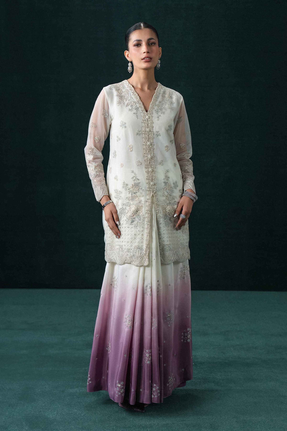 2 Piece - Embroidered Suit - KBS26-61  for Women - Boutique Collection | Nishat | Shop Online