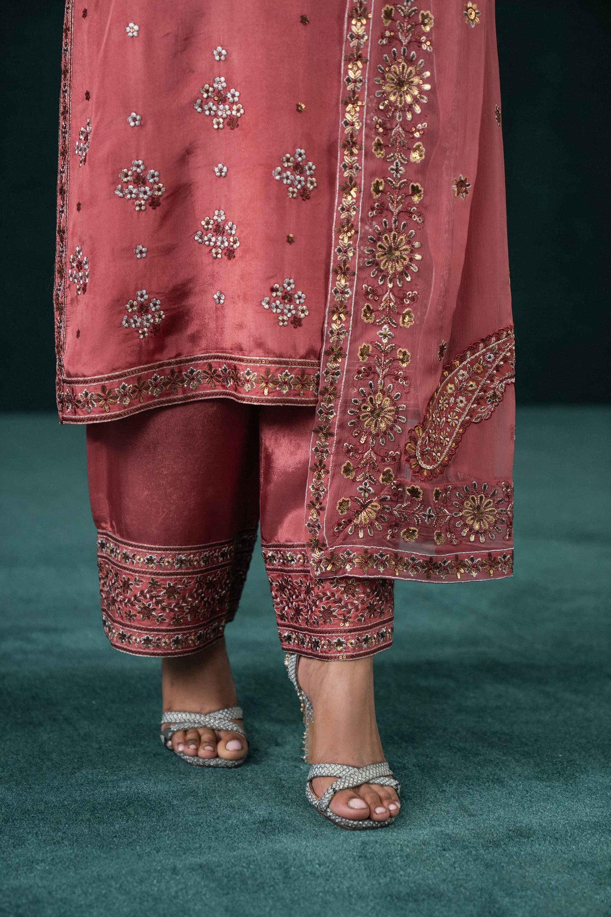 3 Piece - Embroidered Suit - KBS26-77  for Women - Boutique Collection | Nishat | Shop Online