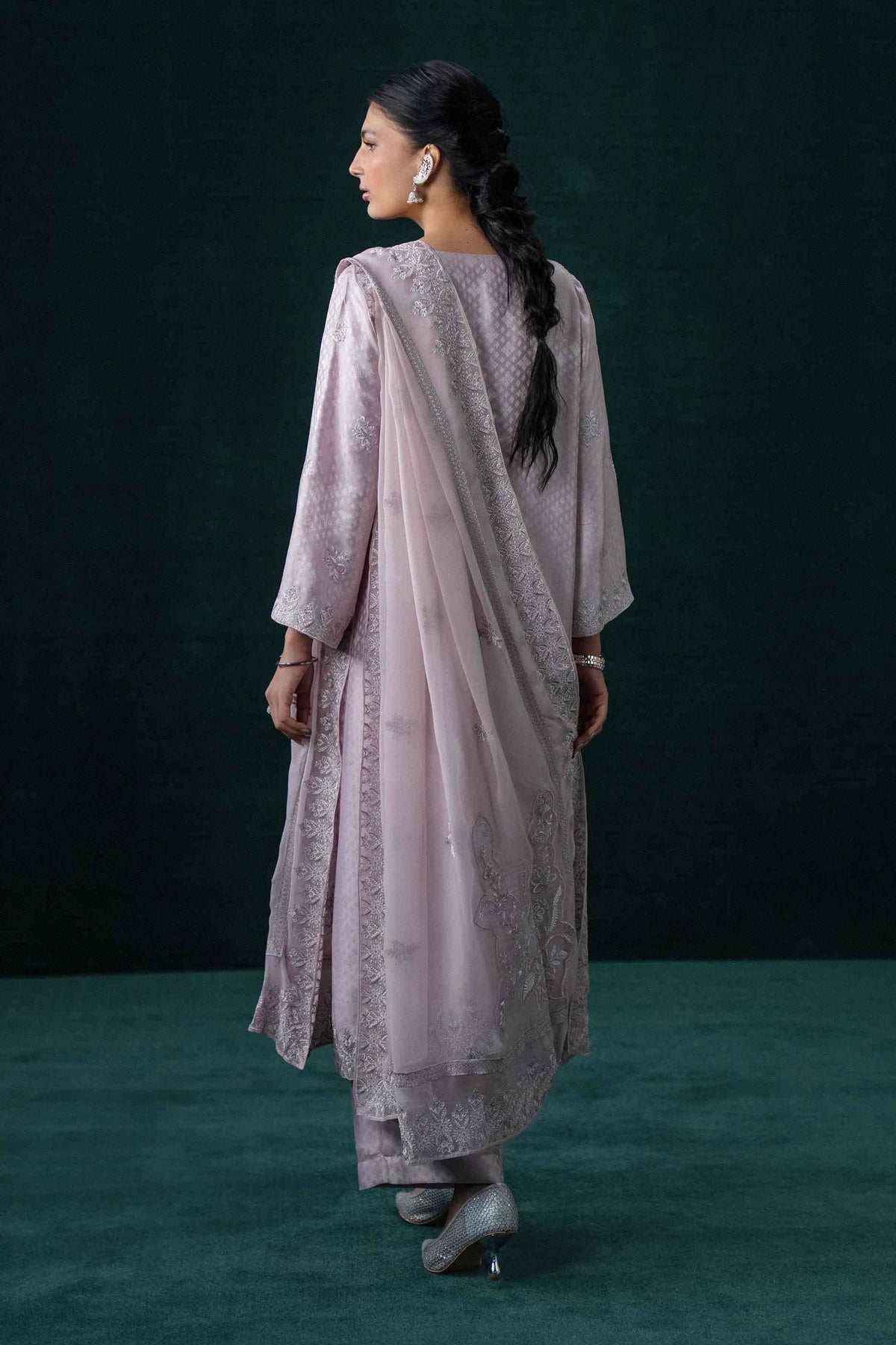 3 Piece - Embroidered Suit - KBS26-80  for Women - Boutique Collection | Nishat | Shop Online