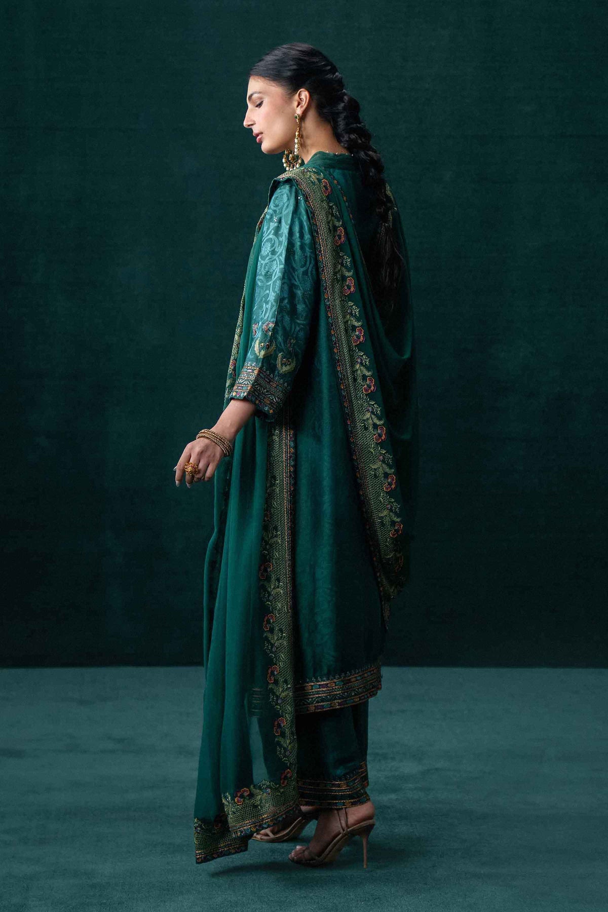 3 Piece - Embroidered Suit - KBS26-86  for Women - Boutique Collection | Nishat | Shop Online