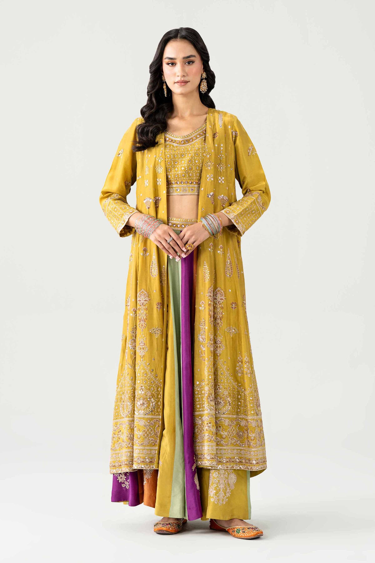 3 Piece - Embroidered Lehnga - KBS26-88