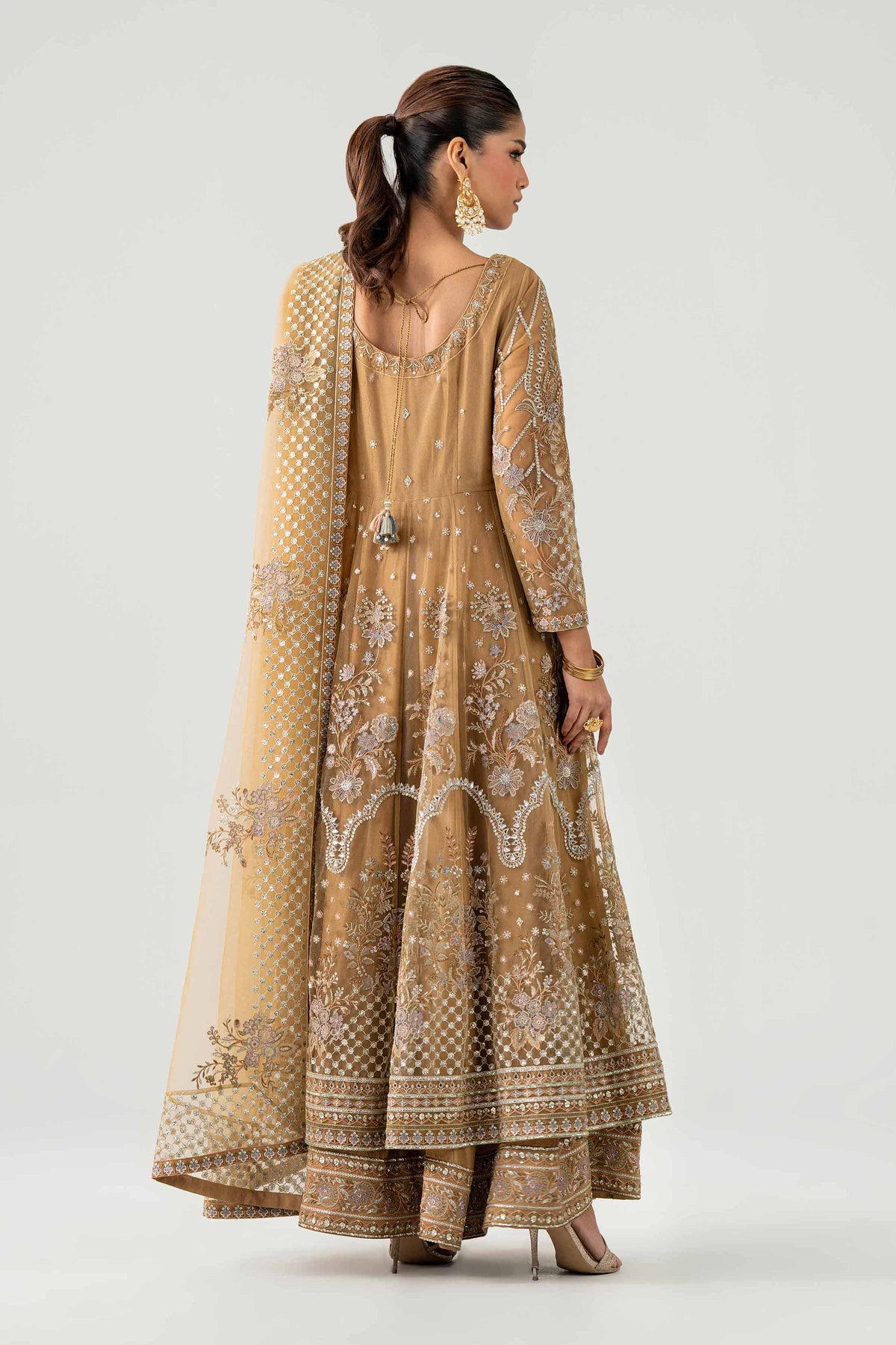 2 Piece - Embroidered Dress - KBS26-91