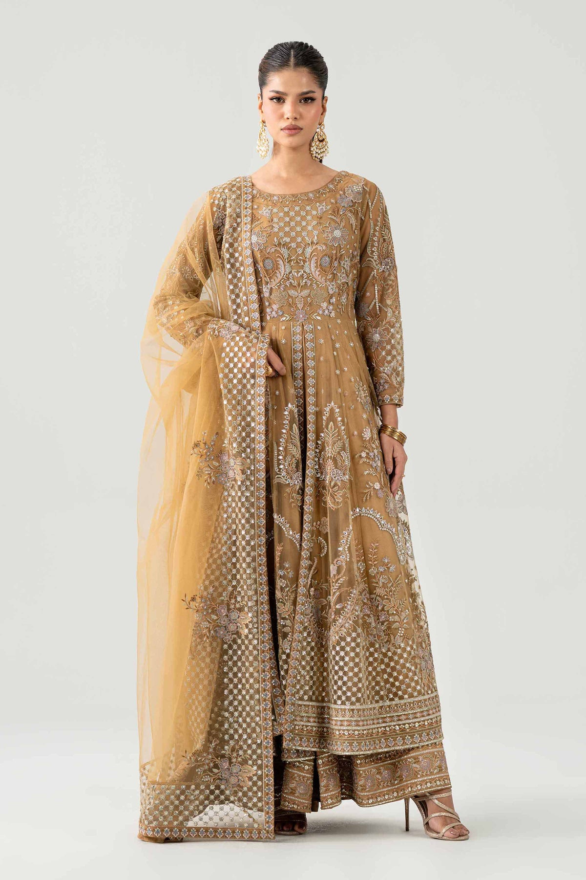2 Piece - Embroidered Dress - KBS26-91