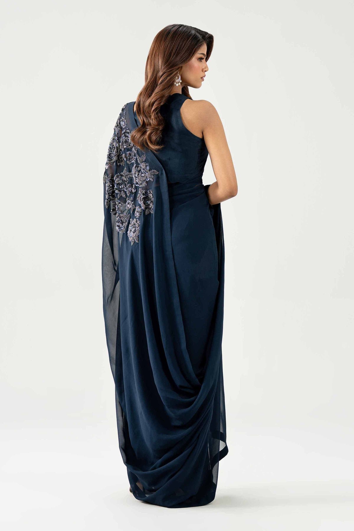 2 Piece - Embroidered Saree - KBS26-93  for Women - Boutique Collection | Nishat | Shop Online