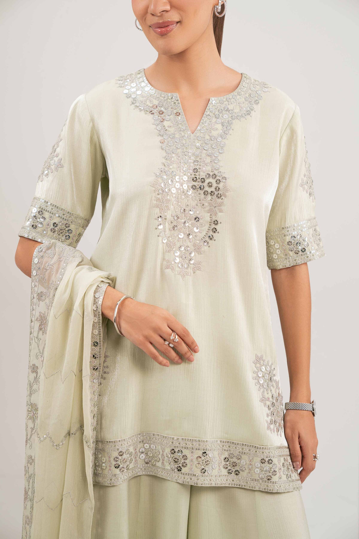 3 Piece - Embroidered Suit - KBW25-31  for Women - Boutique Collection | Nishat | Shop Online