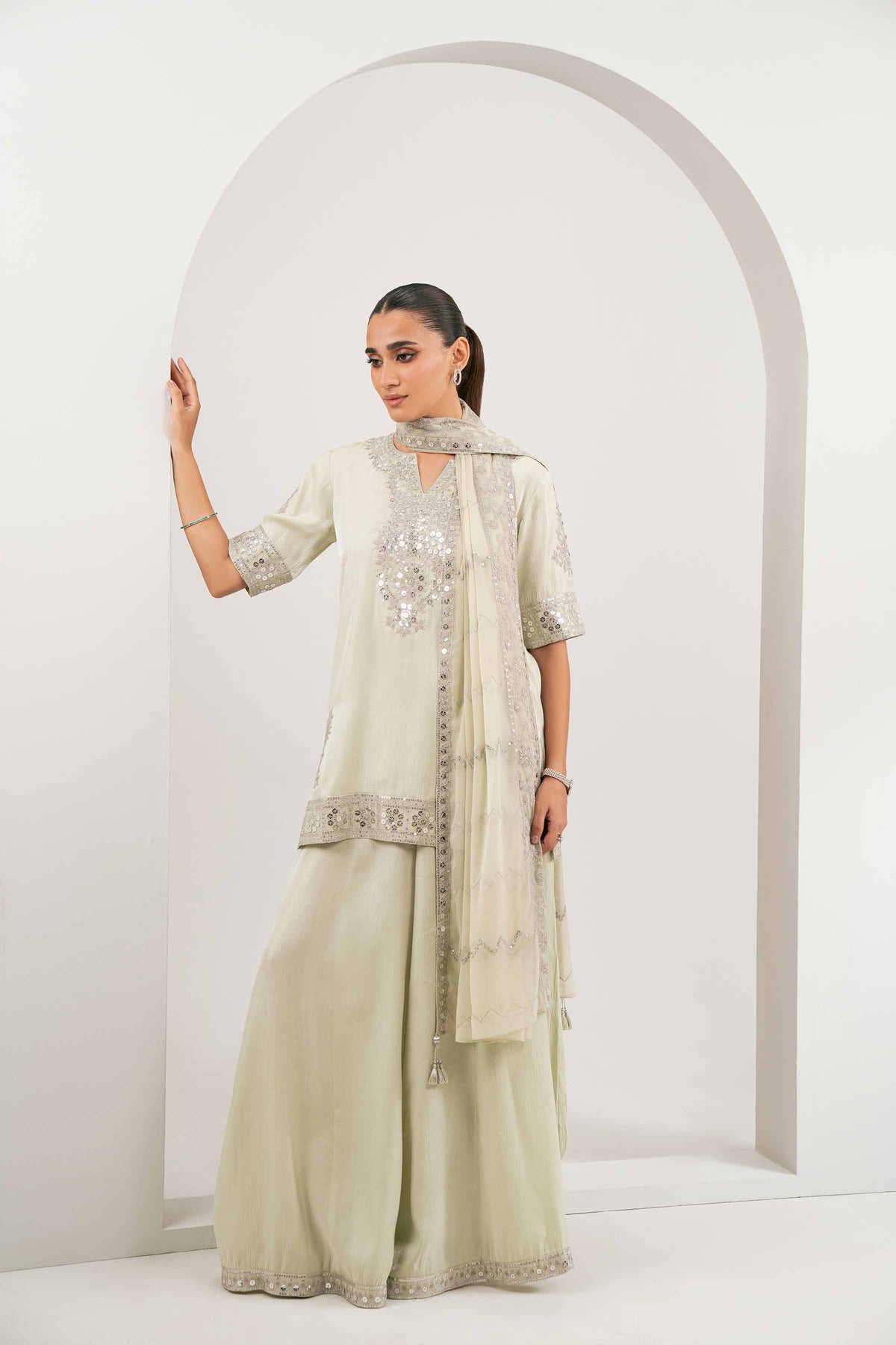 3 Piece - Embroidered Suit - KBW25-31  for Women - Boutique Collection | Nishat | Shop Online
