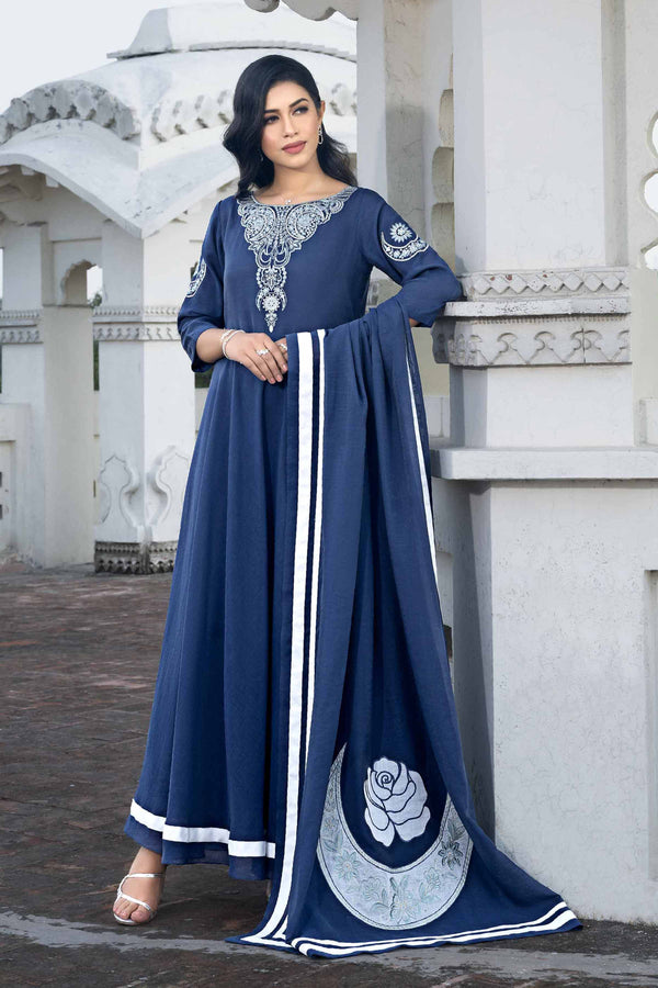 2 Piece - Embroidered Suit - KFE24-107