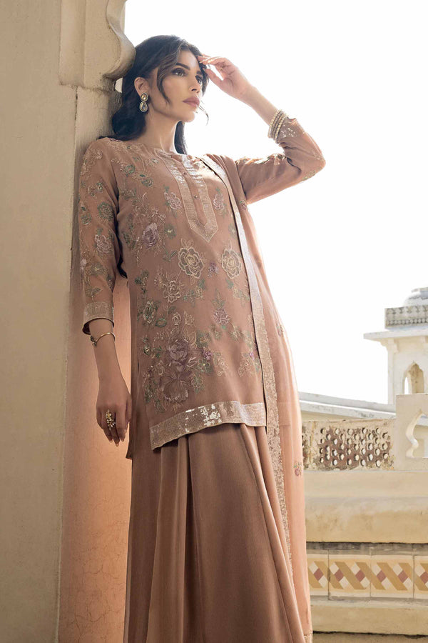 3 Piece - Embroidered Suit - KFE24-110