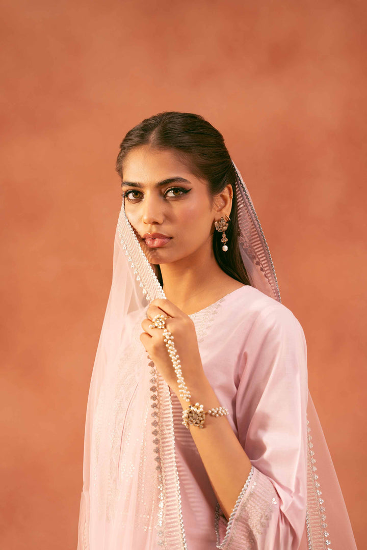 3 Piece - Embroidered Suit - KFE25-160 for Women - Luxury Pret Collection | Nishat | Shop Online