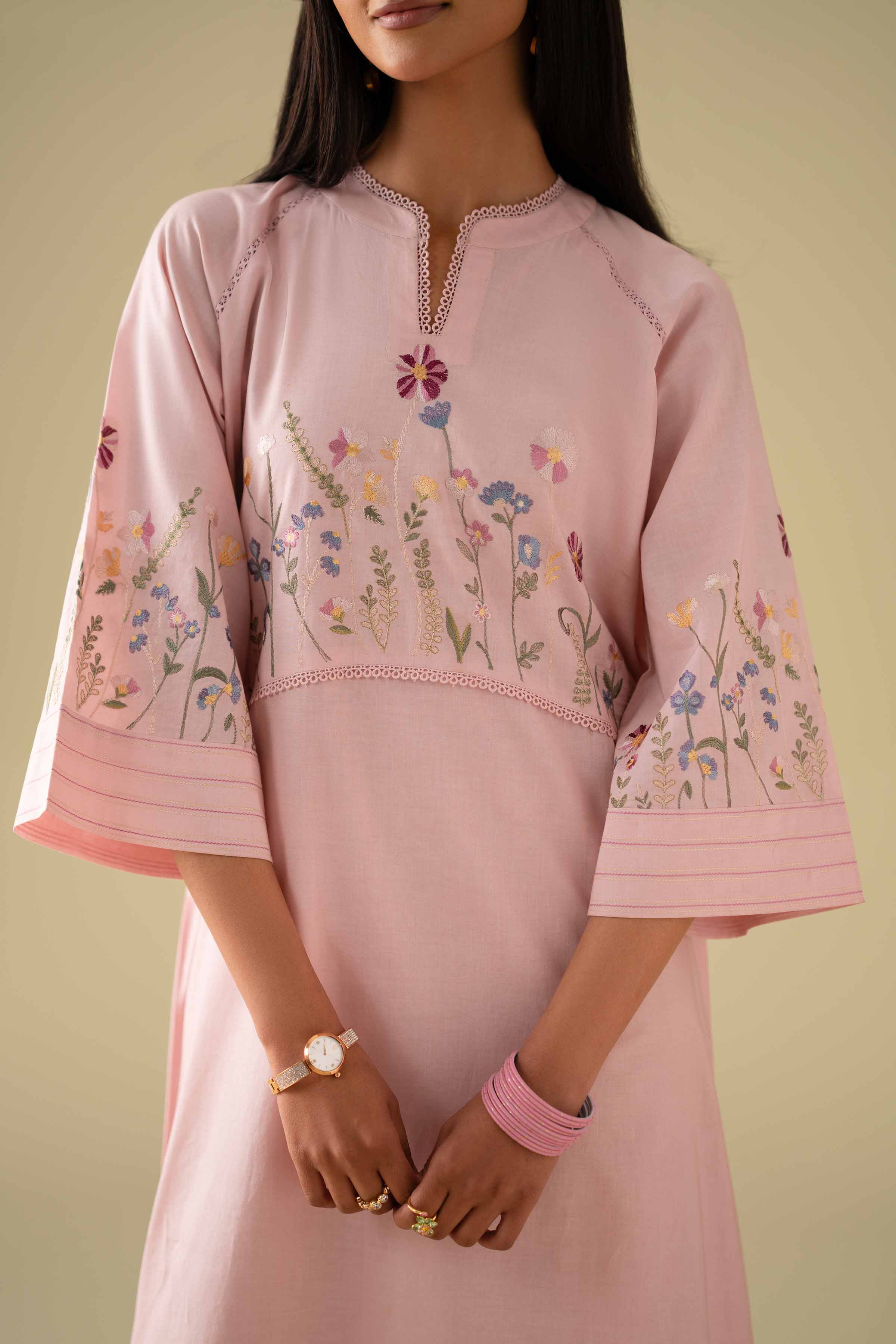 2 Piece - Embroidered Suit - KFE26-02 for Women - Pret Collection | Nishat | Shop Online