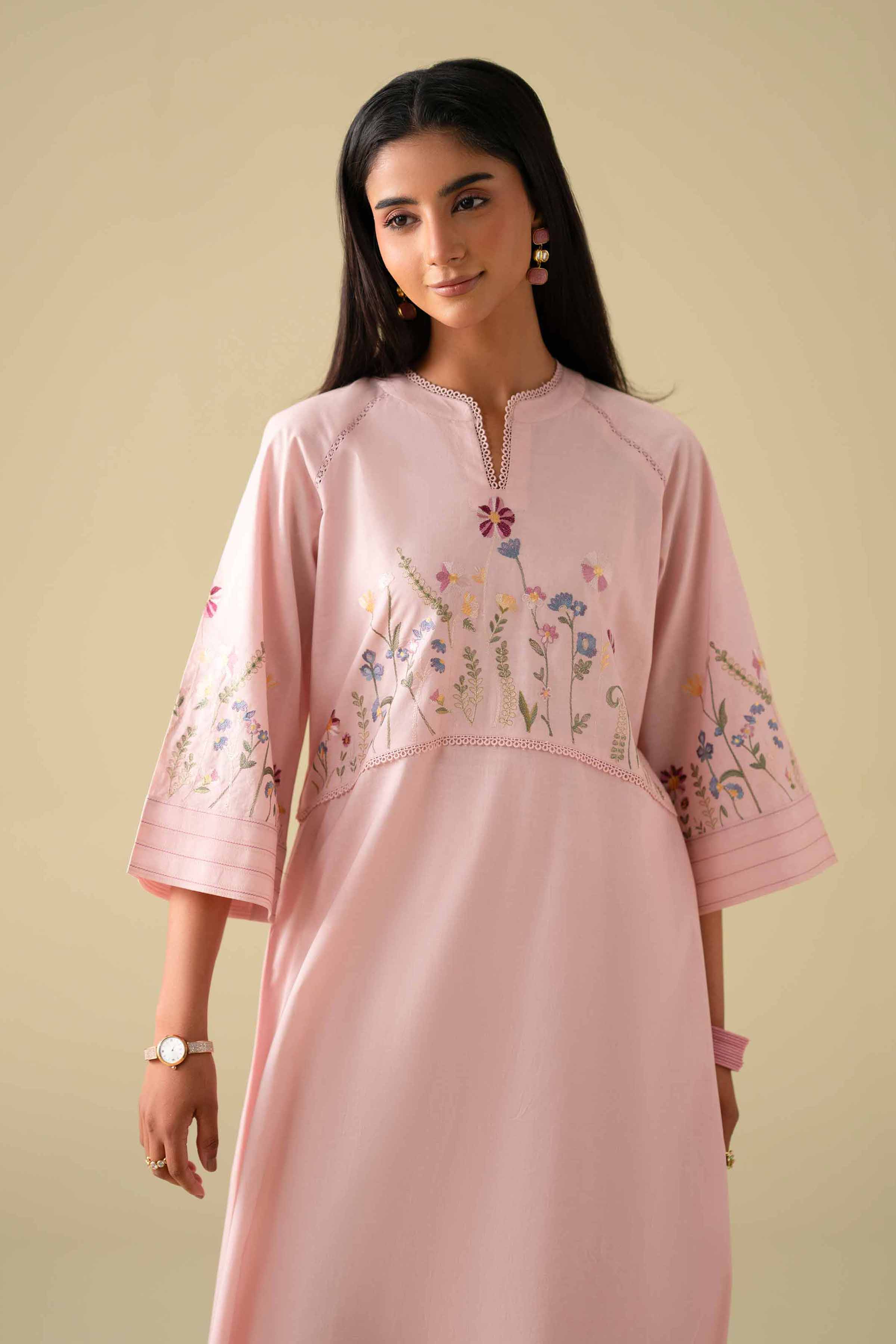 2 Piece - Embroidered Suit - KFE26-02 for Women - Pret Collection | Nishat | Shop Online