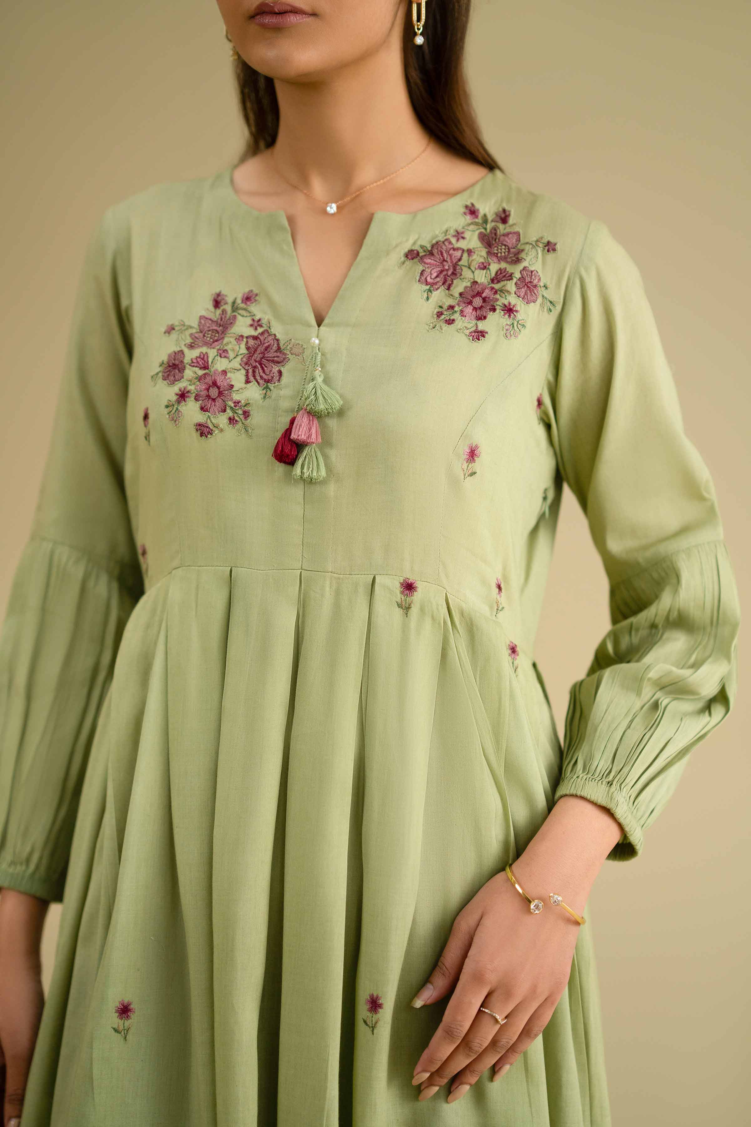 Embroidered Dress - KFE26-06 for Women - Pret Collection | Nishat | Shop Online