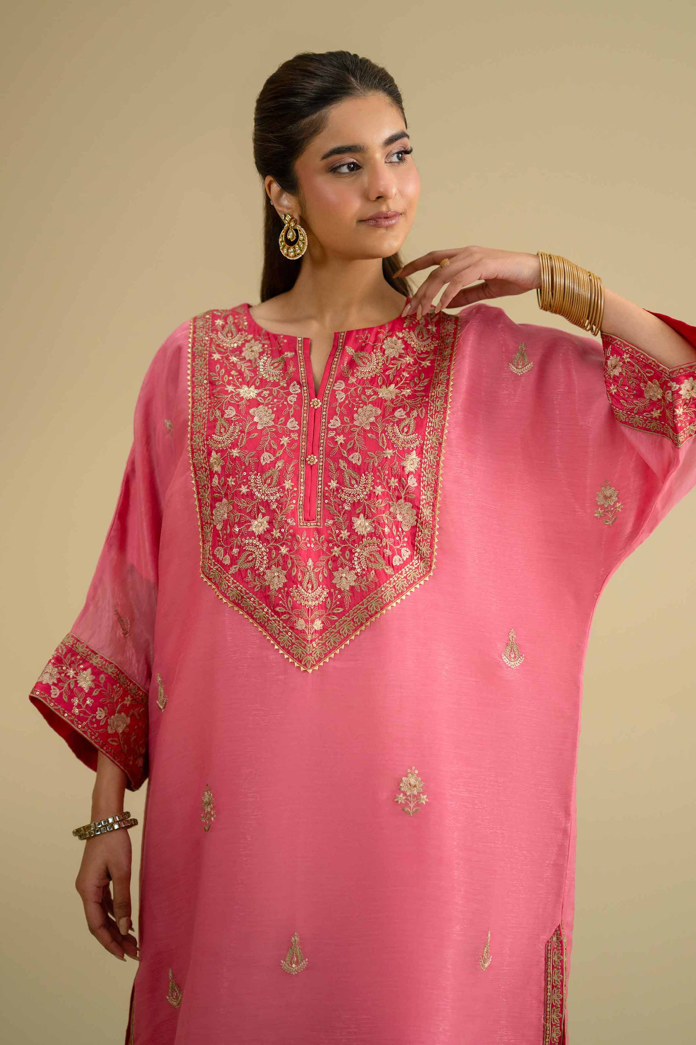 Embroidered Shirt - KFE26-07 for Women - Pret Collection | Nishat | Shop Online