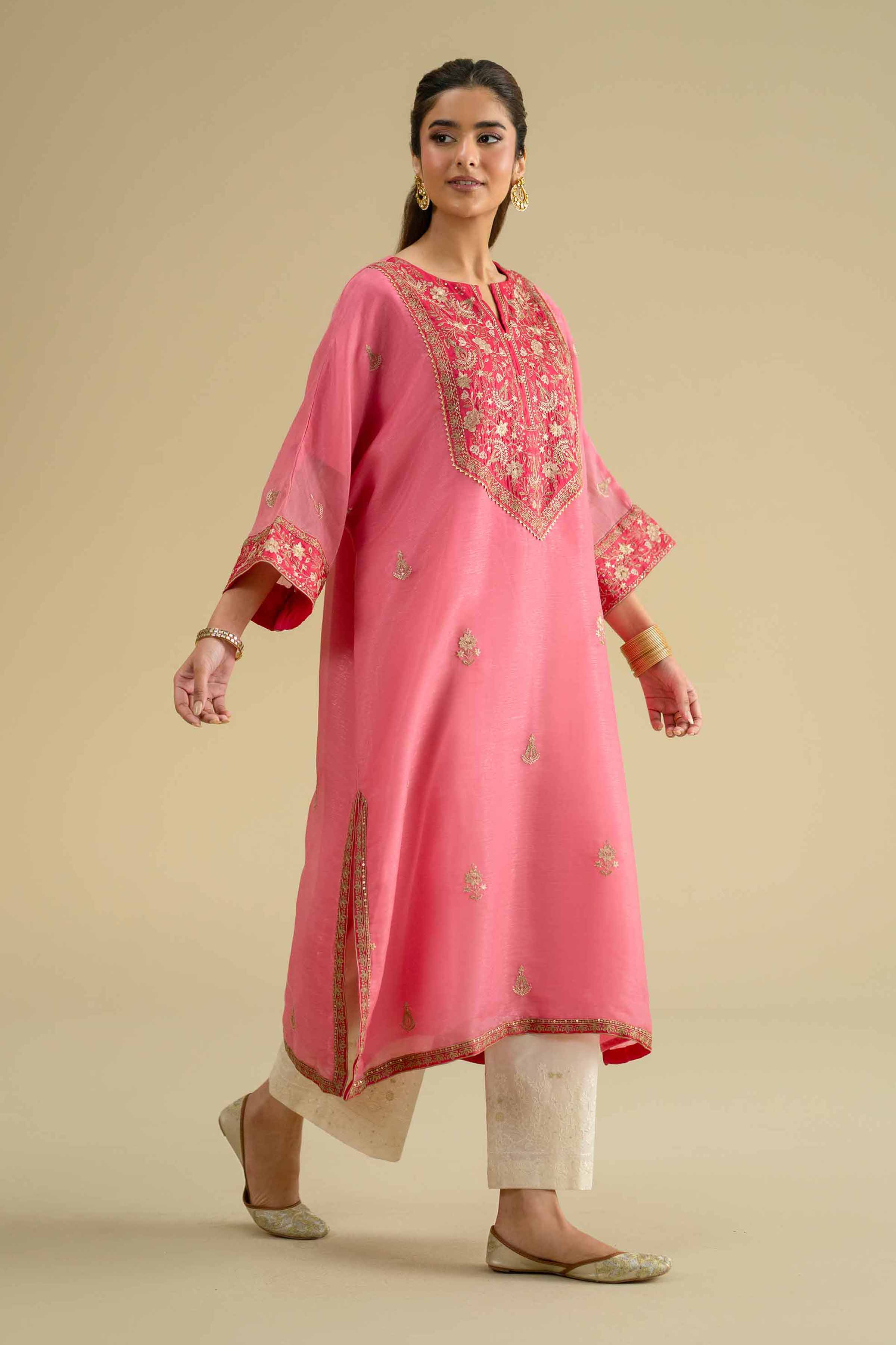 Embroidered Shirt - KFE26-07 for Women - Pret Collection | Nishat | Shop Online