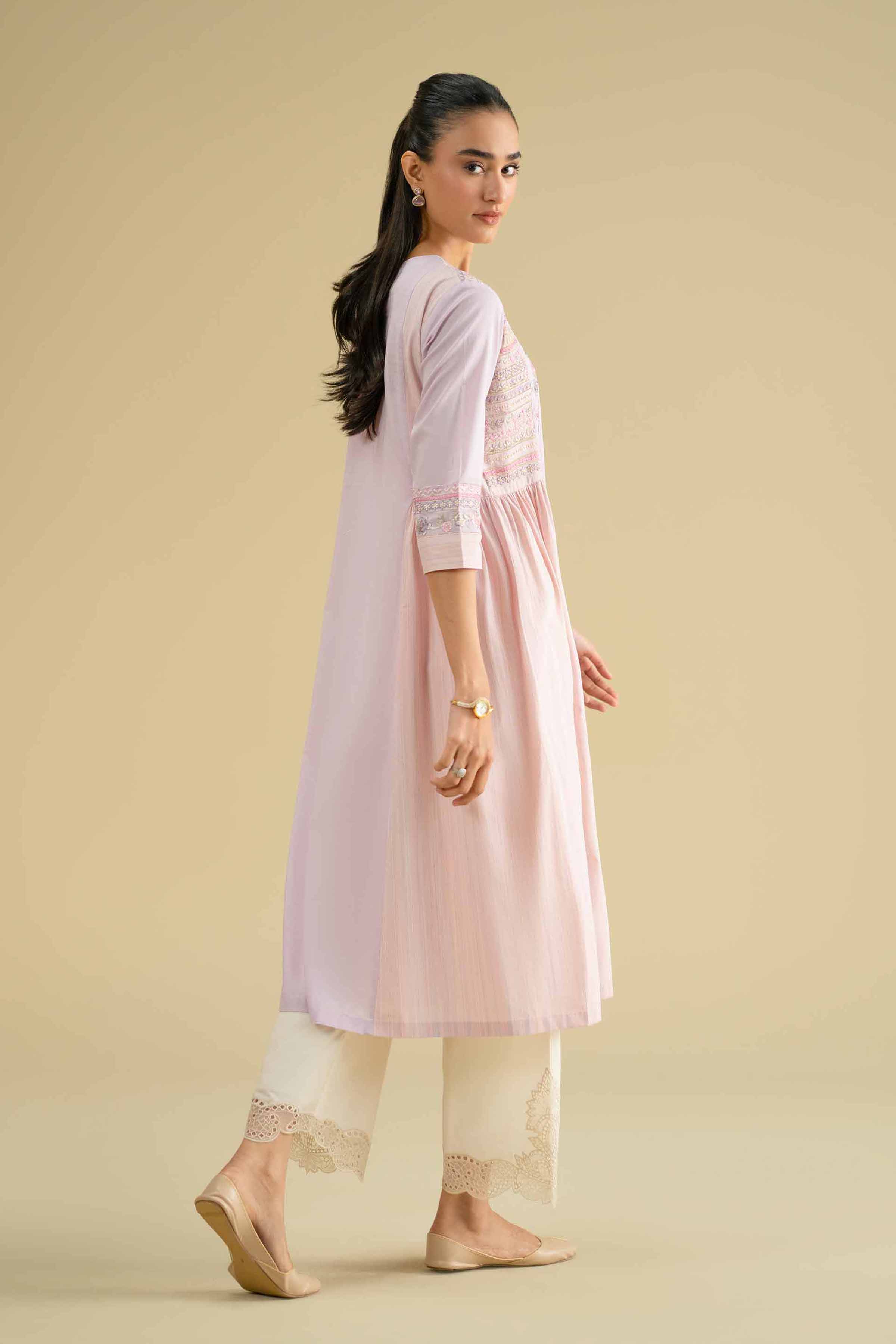 Embroidered Dress - KFE26-09 for Women - Pret Collection | Nishat | Shop Online