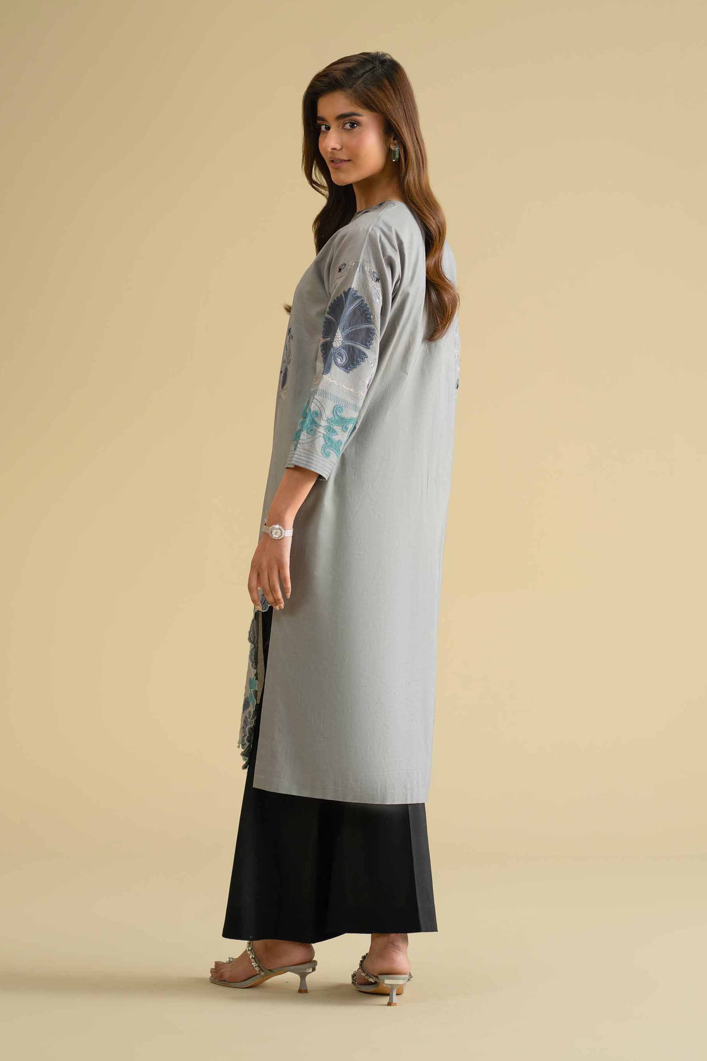 Embroidered Shirt - KFE26-10 for Women - Pret Collection | Nishat | Shop Online