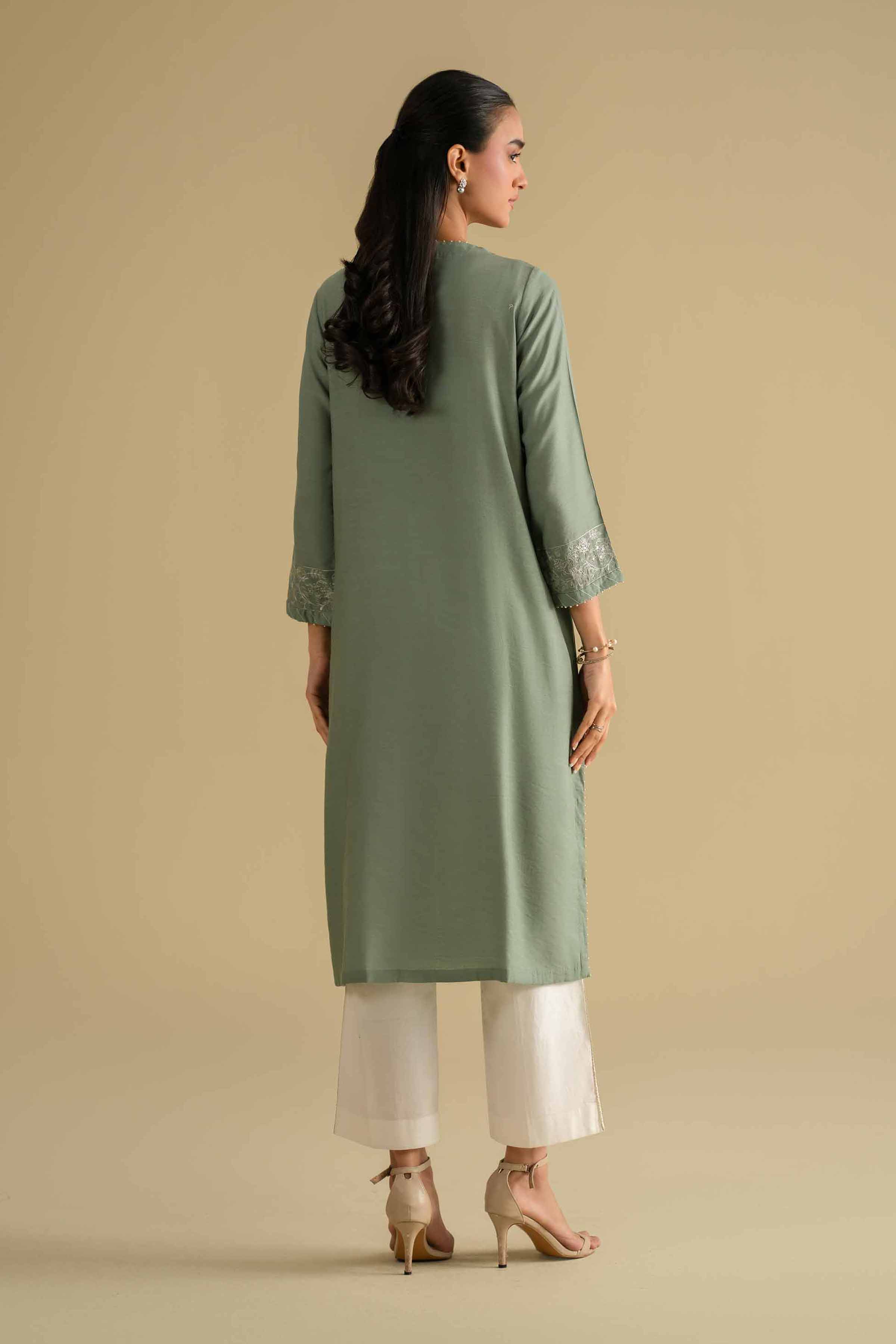 Embroidered Shirt - KFE26-11 for Women - Pret Collection | Nishat | Shop Online