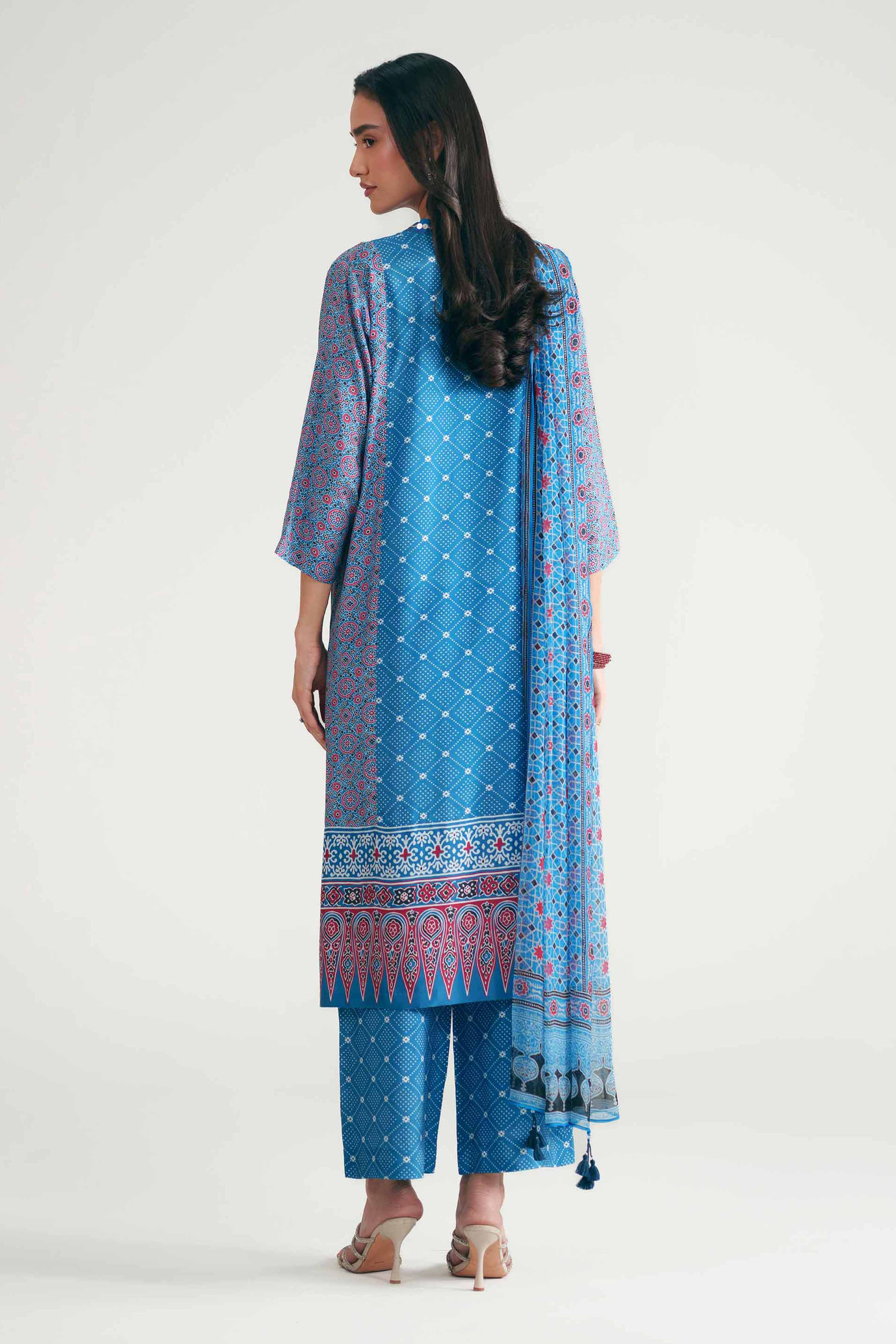 3 Piece - Printed Suit - KFE26-112