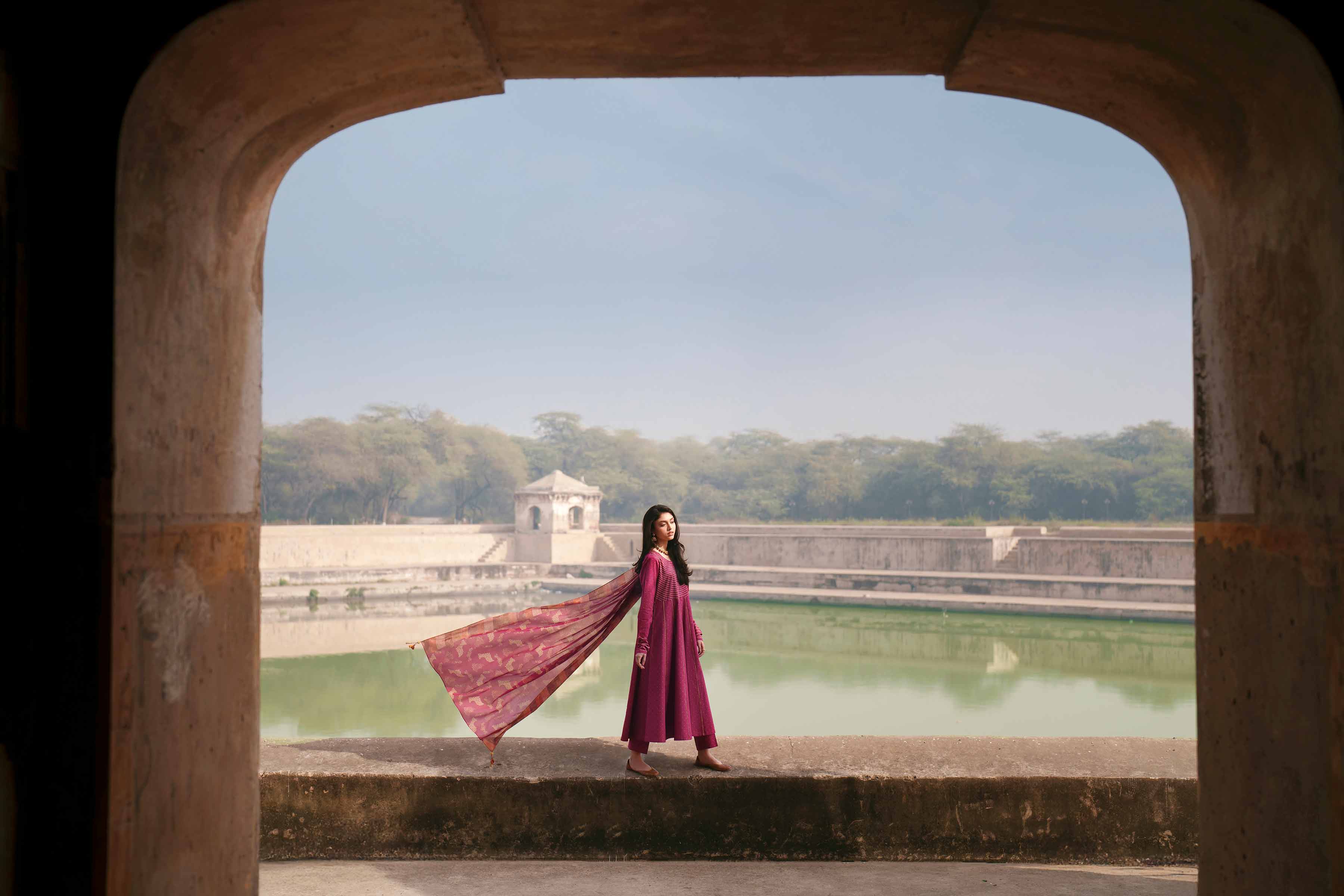 3 Piece - Embroidered Suit - KFE26-113 for Women - Pret Collection | Nishat | Shop Online