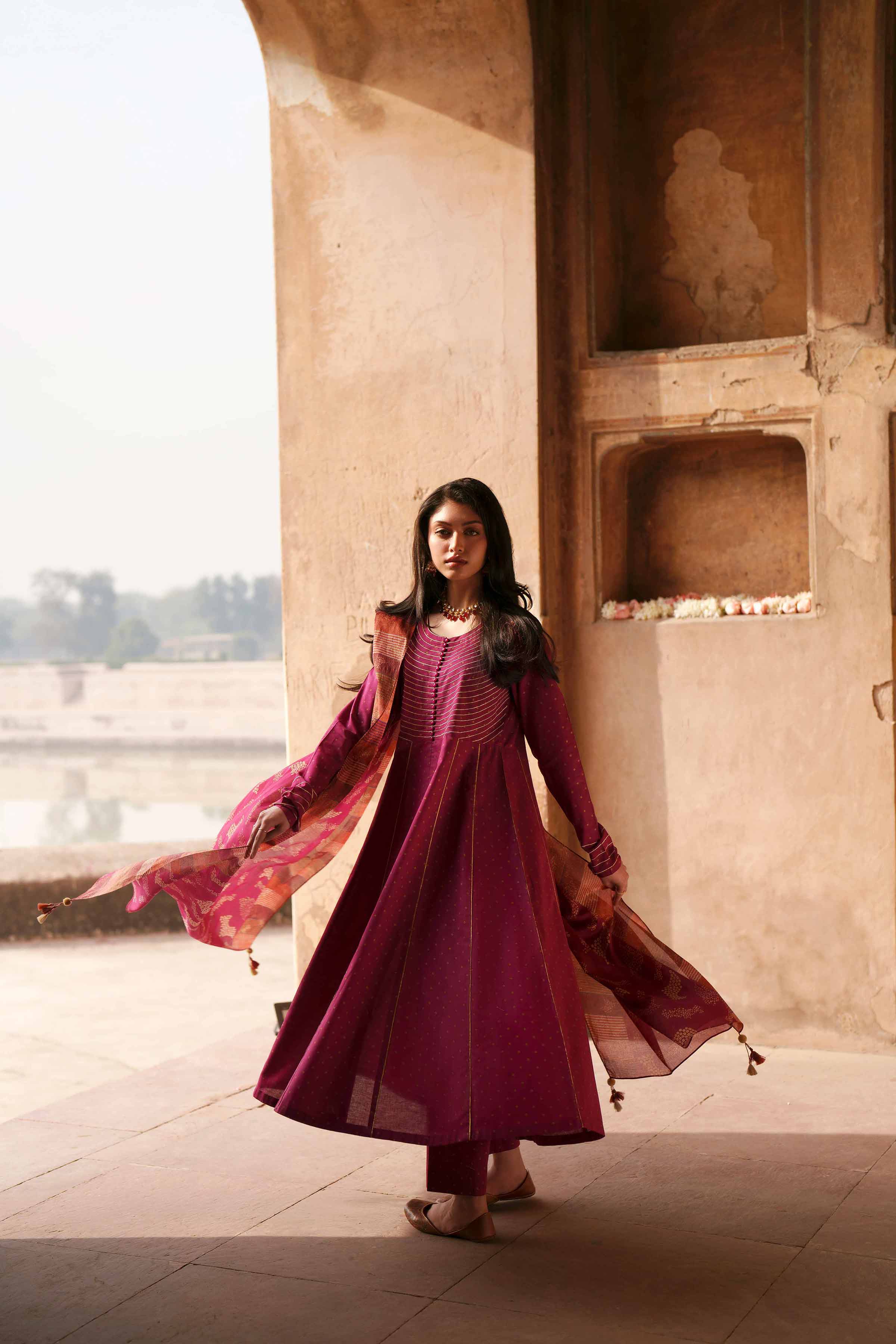 3 Piece - Embroidered Suit - KFE26-113 for Women - Pret Collection | Nishat | Shop Online