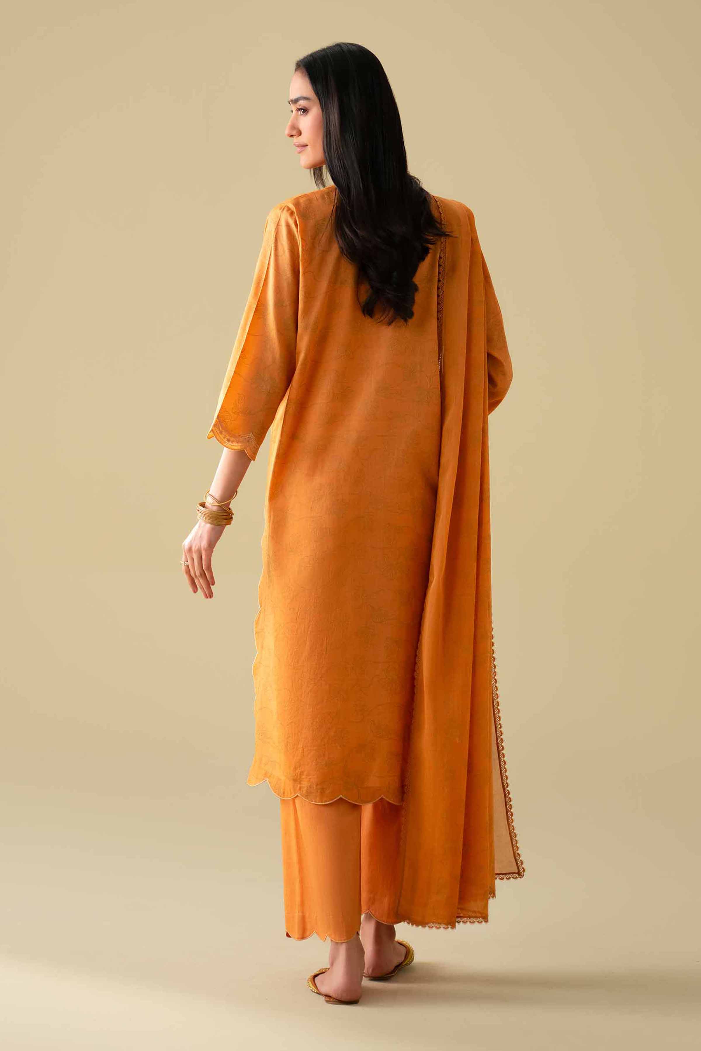 3 Piece - Printed Embroidered Suit - KFE26-115 for Women - Pret Collection | Nishat | Shop Online